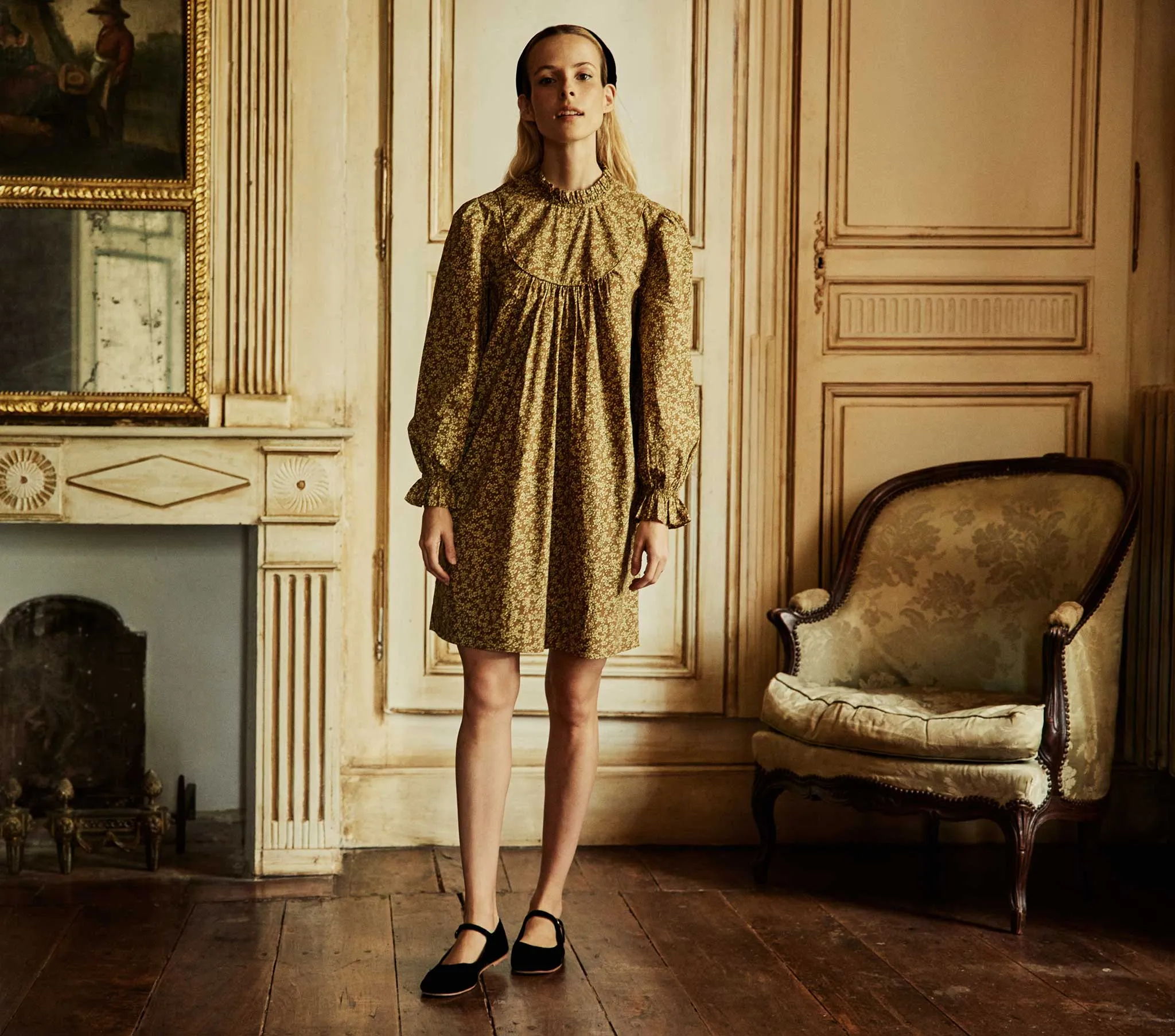 HMD -- MILDRED HEADBAND -- BLACK sold by Doen product image thumbnail 2