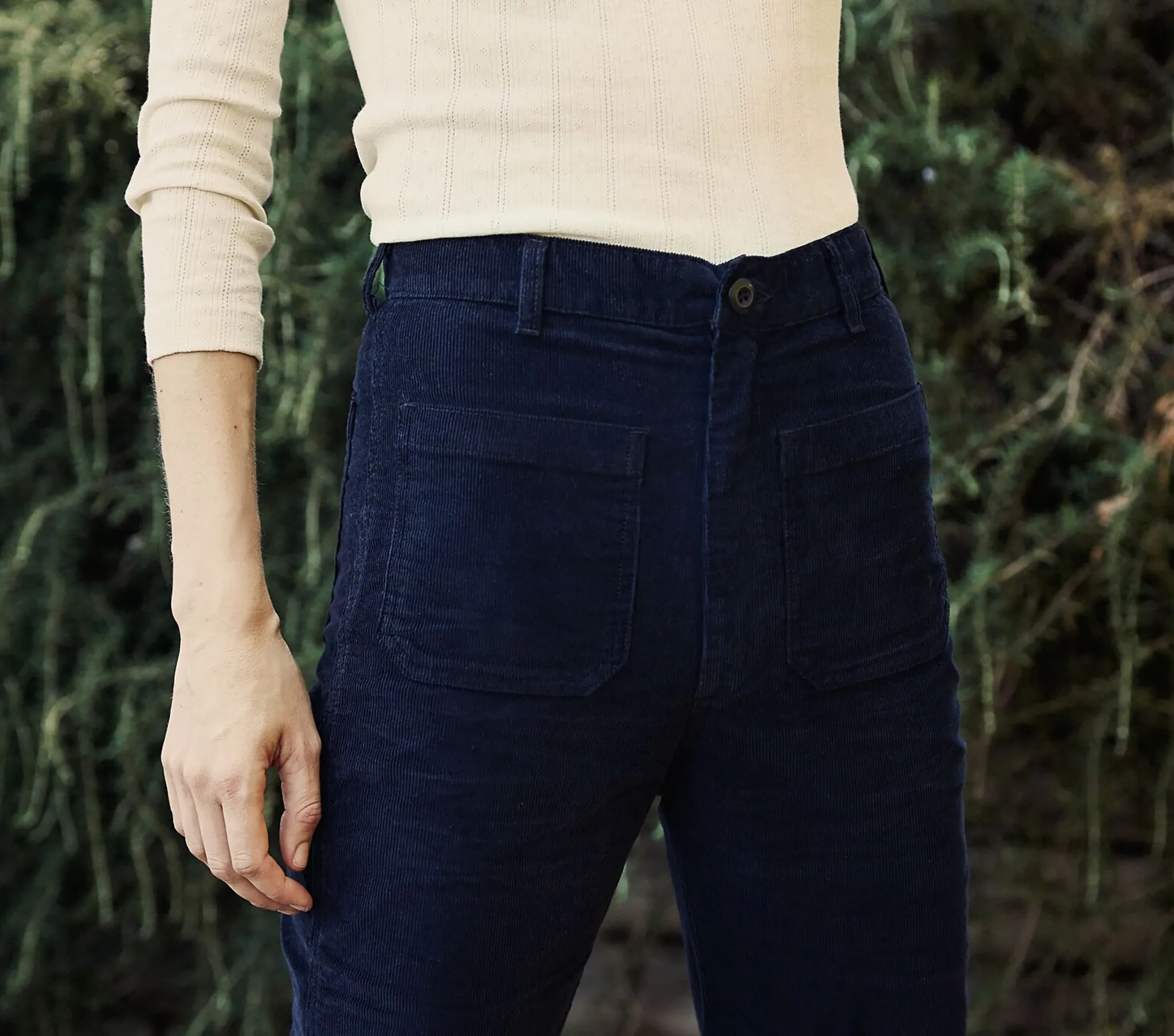 HMD -- MARITIME PANT -- DEEP INK sold by Doen product image thumbnail 5