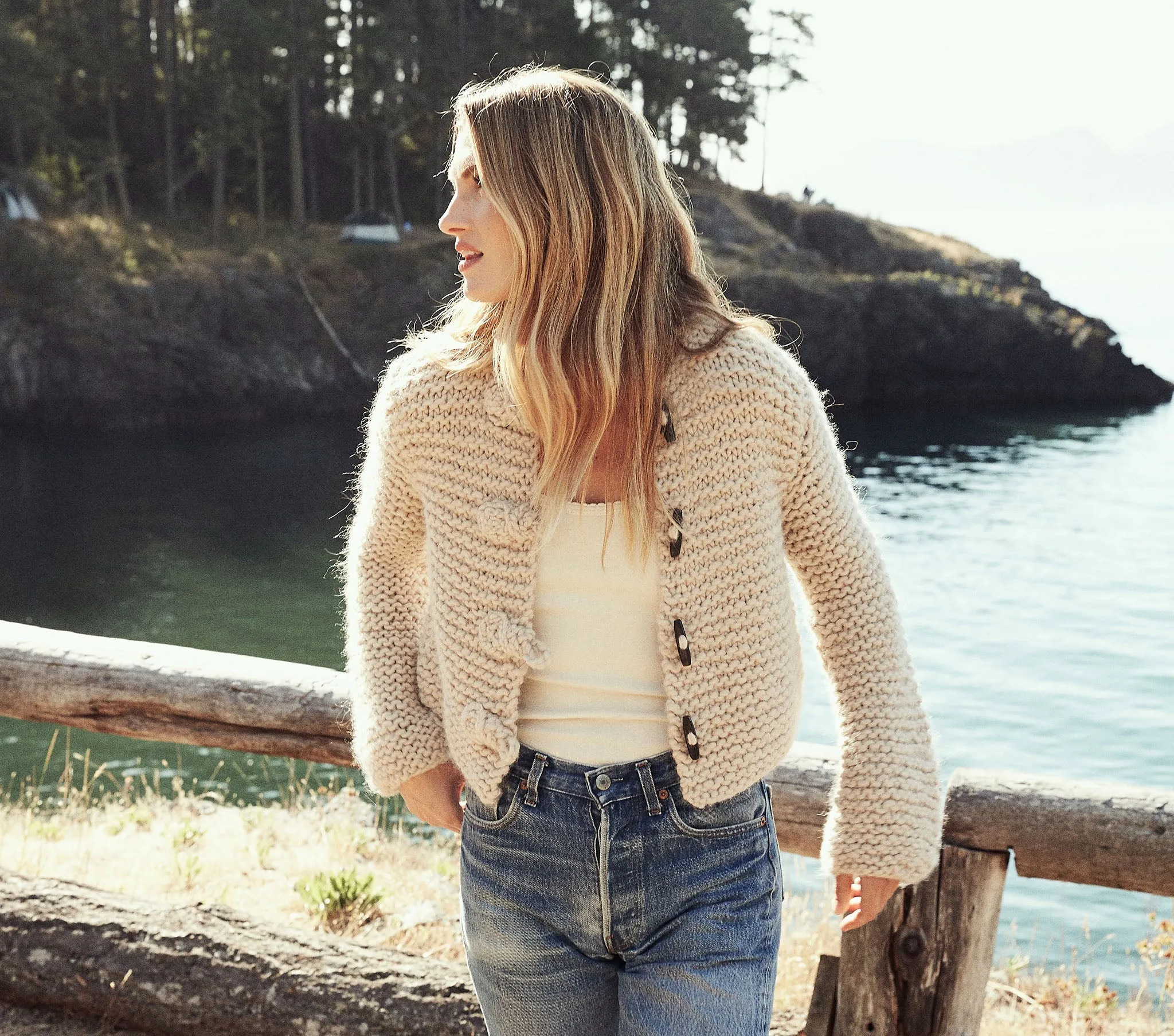 HMD -- MARTIN SWEATER -- OATMEAL sold by Doen product image thumbnail 4