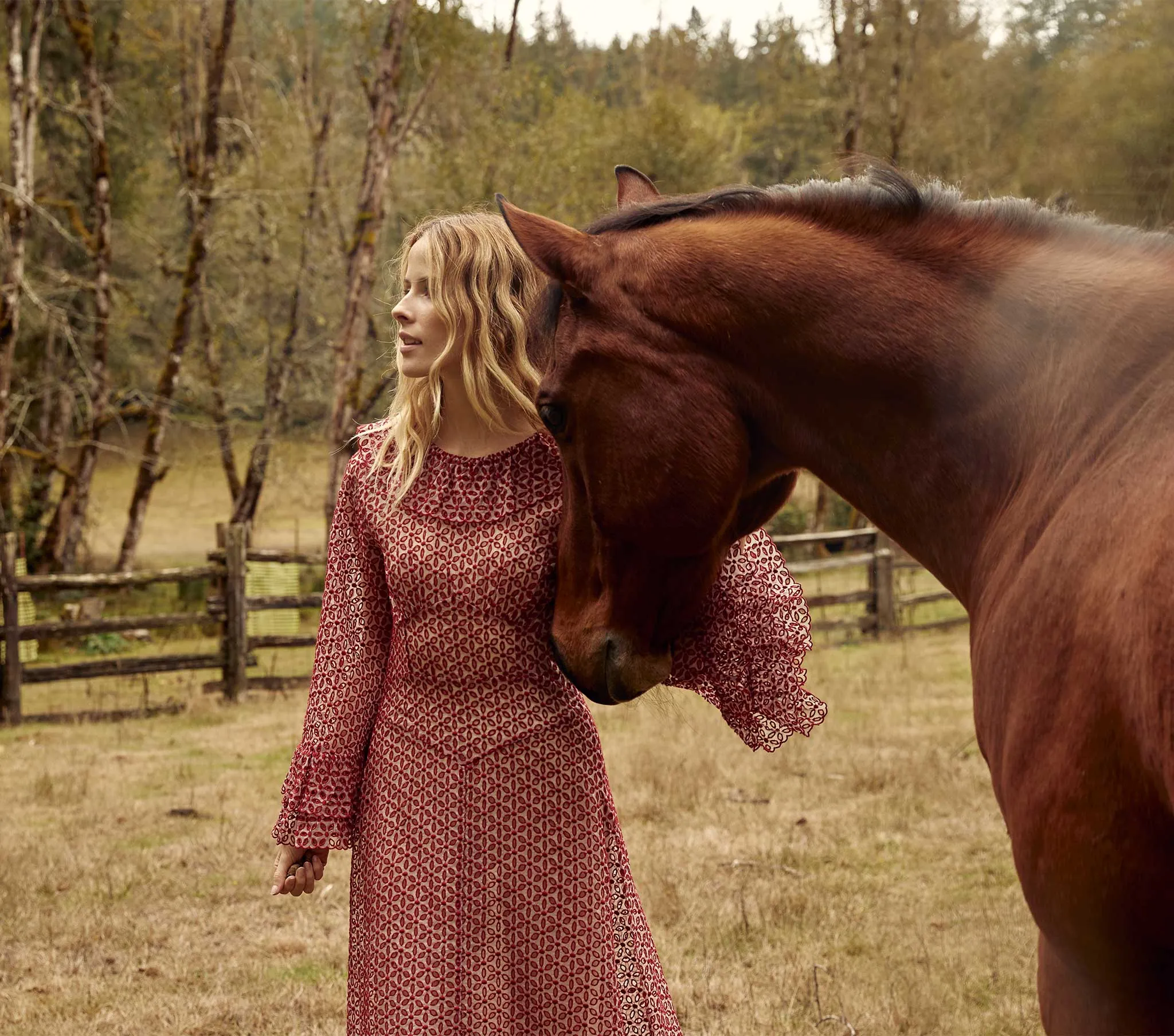 HMD -- CONSTELLATION DRESS -- POPPY sold by Doen product image thumbnail 2