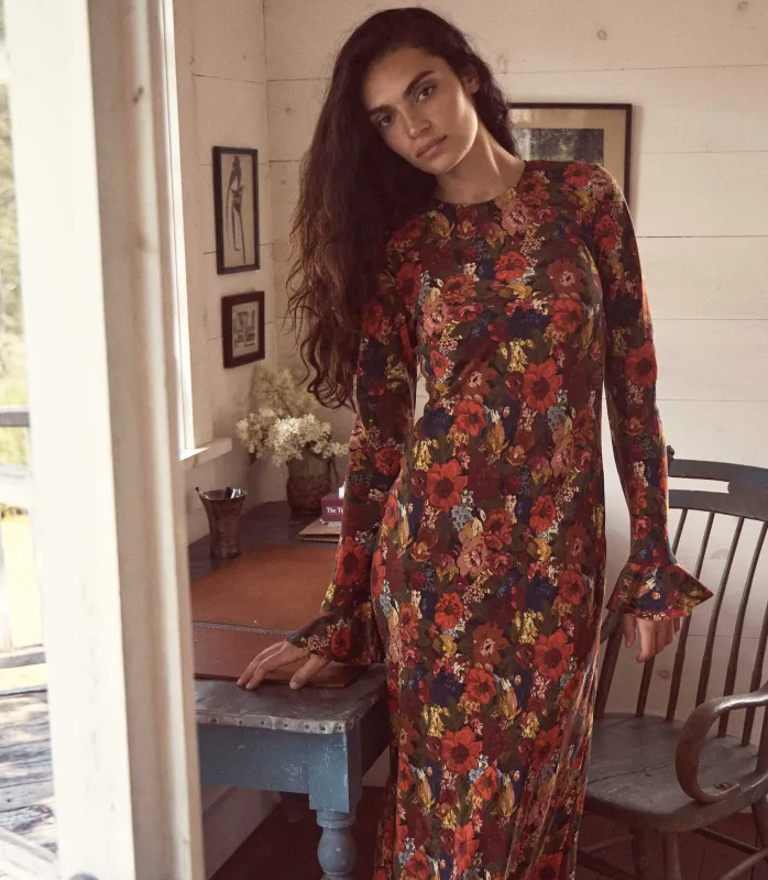 HMD -- AMANDE DRESS -- MOONLIT GARDEN sold by Doen