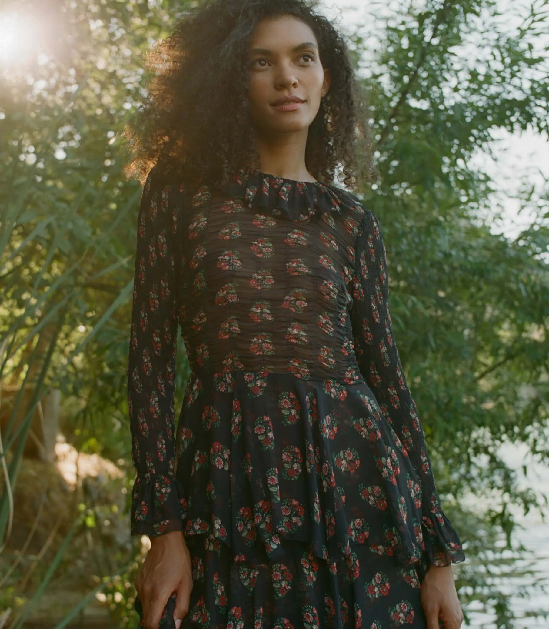 HMD -- CIARA DRESS -- PAISLEY BOUQUET sold by Doen product image thumbnail 3