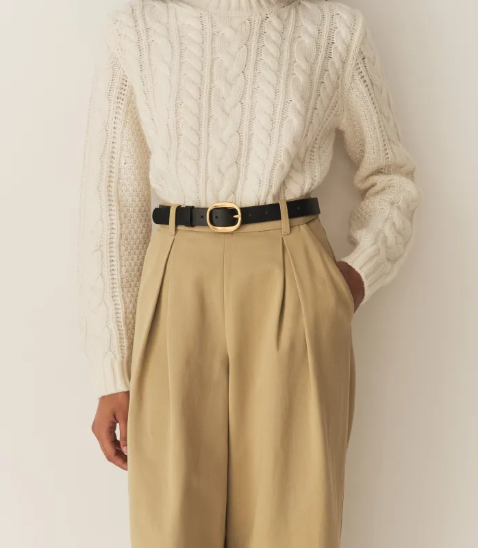 HMD -- WYATT BELT -- BLACK sold by Doen