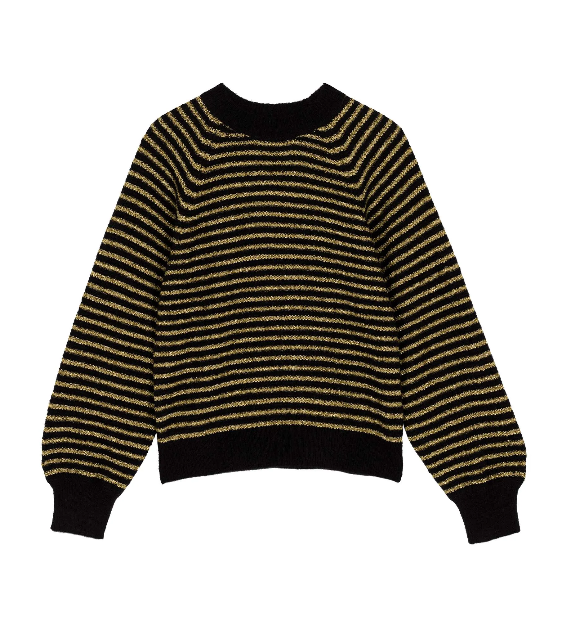 HMD -- MARSENA SWEATER -- BLACK AND GOLD sold by Doen product image thumbnail 4