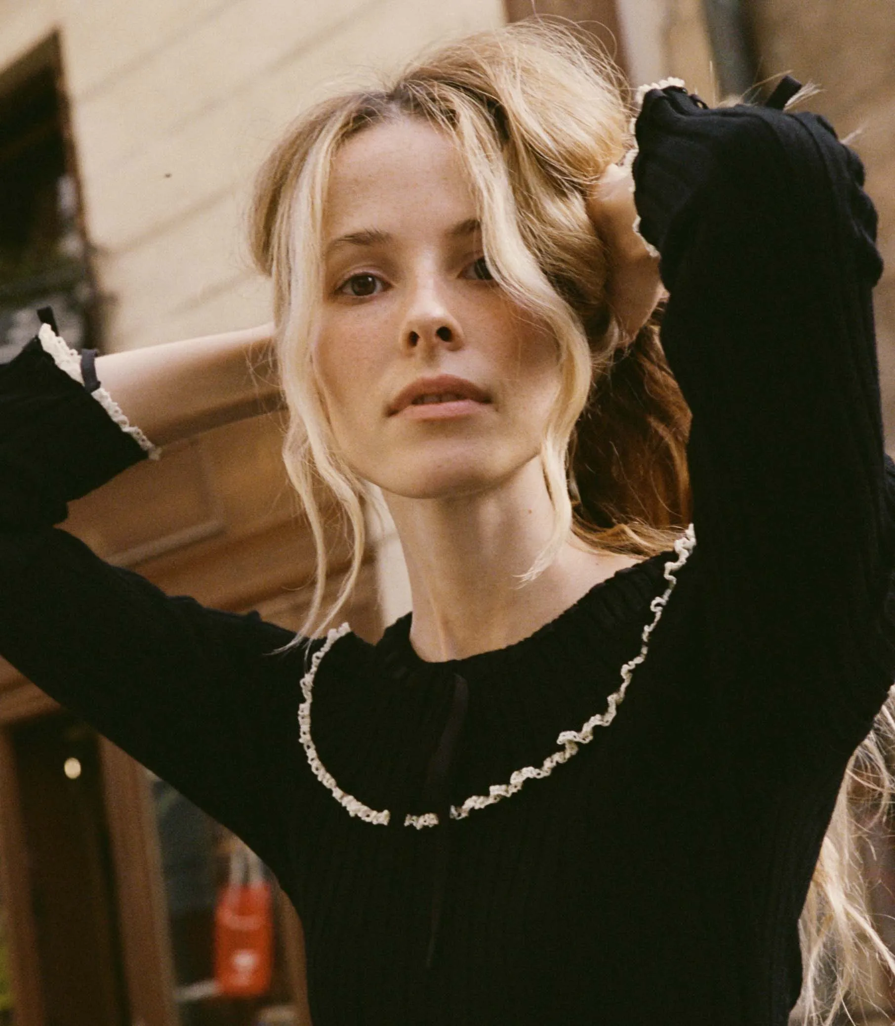 HMD -- ROSAIRE DRESS -- BLACK sold by Doen product image thumbnail 5