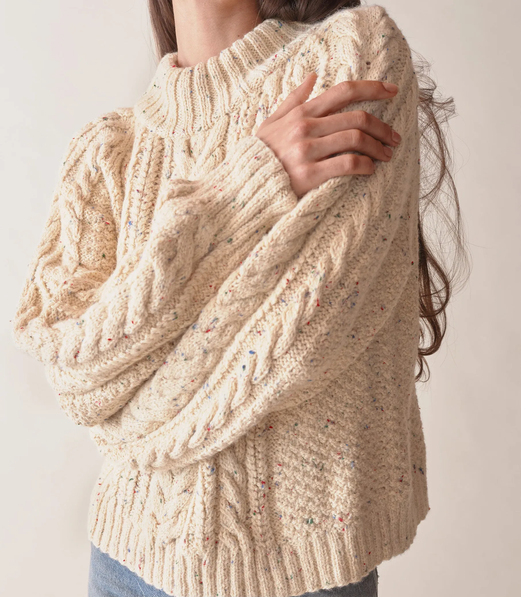 HMD -- SERENA SWEATER -- CREAM sold by Doen