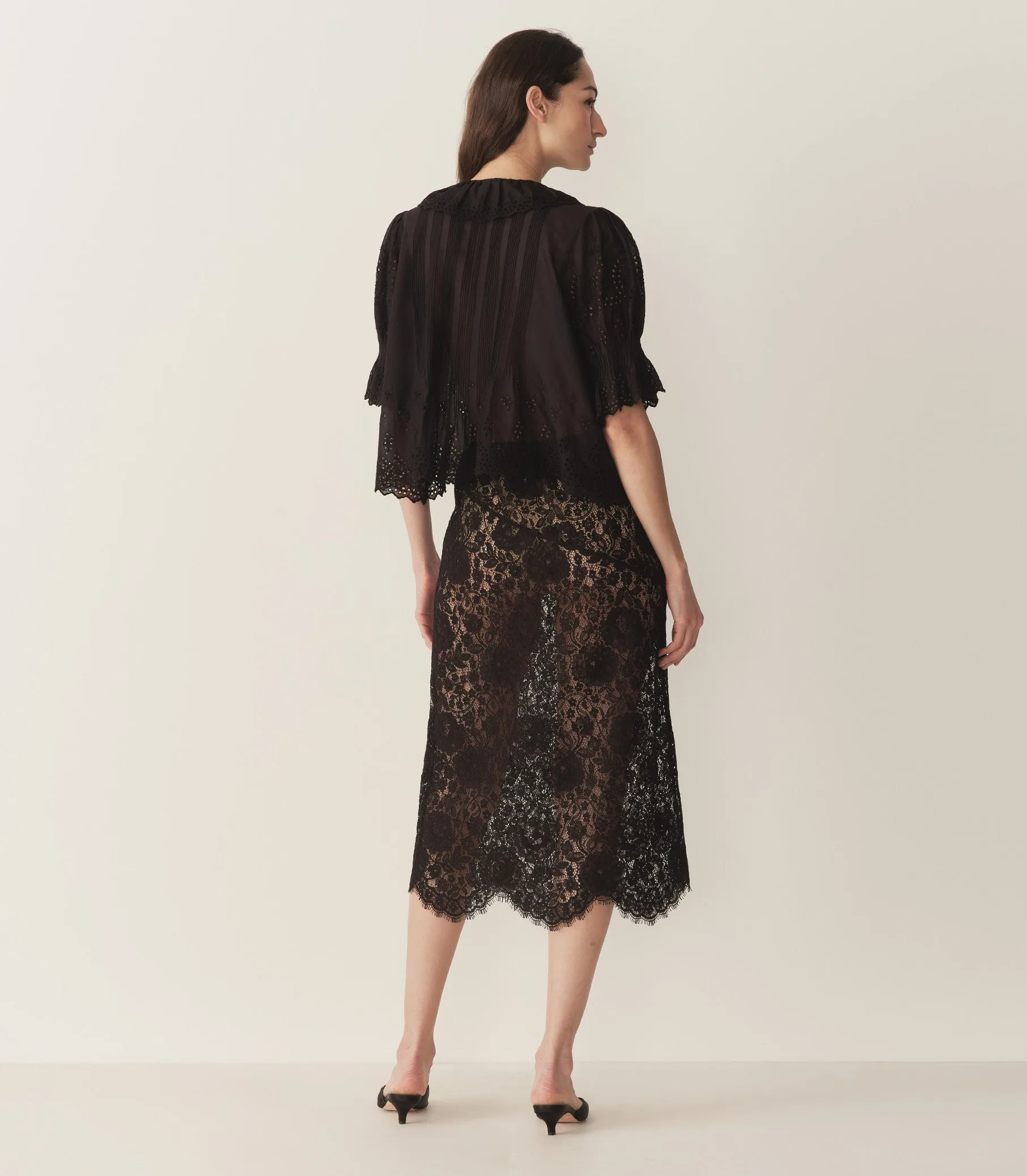 HMD -- NANDI SKIRT -- BLACK sold by Doen product image thumbnail 2