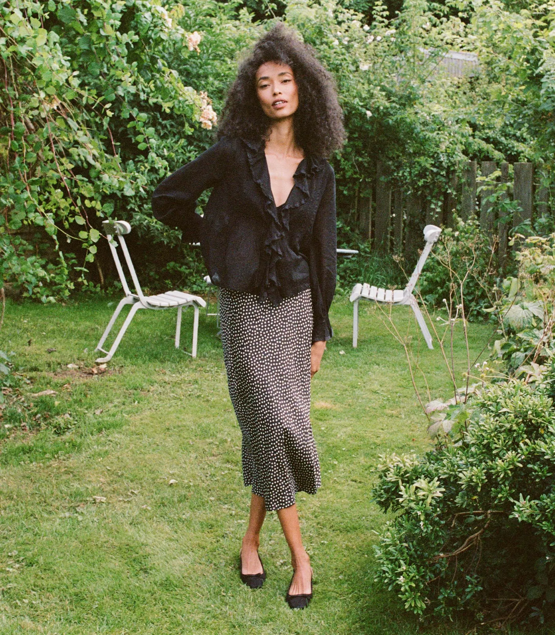 HMD -- ELOWENA SKIRT -- CAMILLE DOT sold by Doen