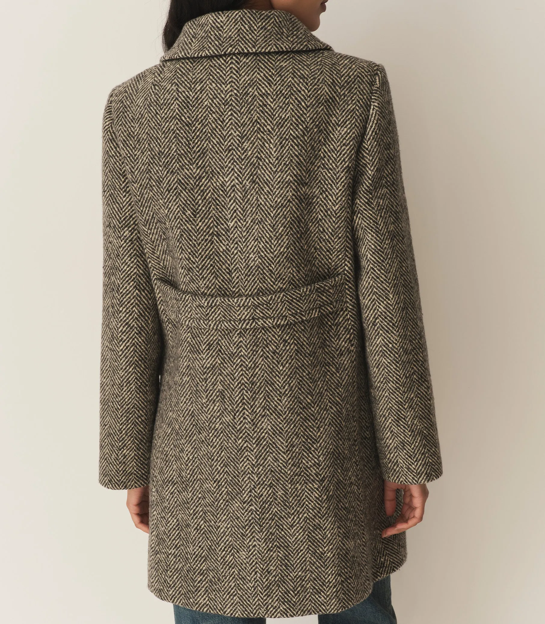 HMD -- BONNAIRE COAT -- HERRINGBONE sold by Doen product image thumbnail 5