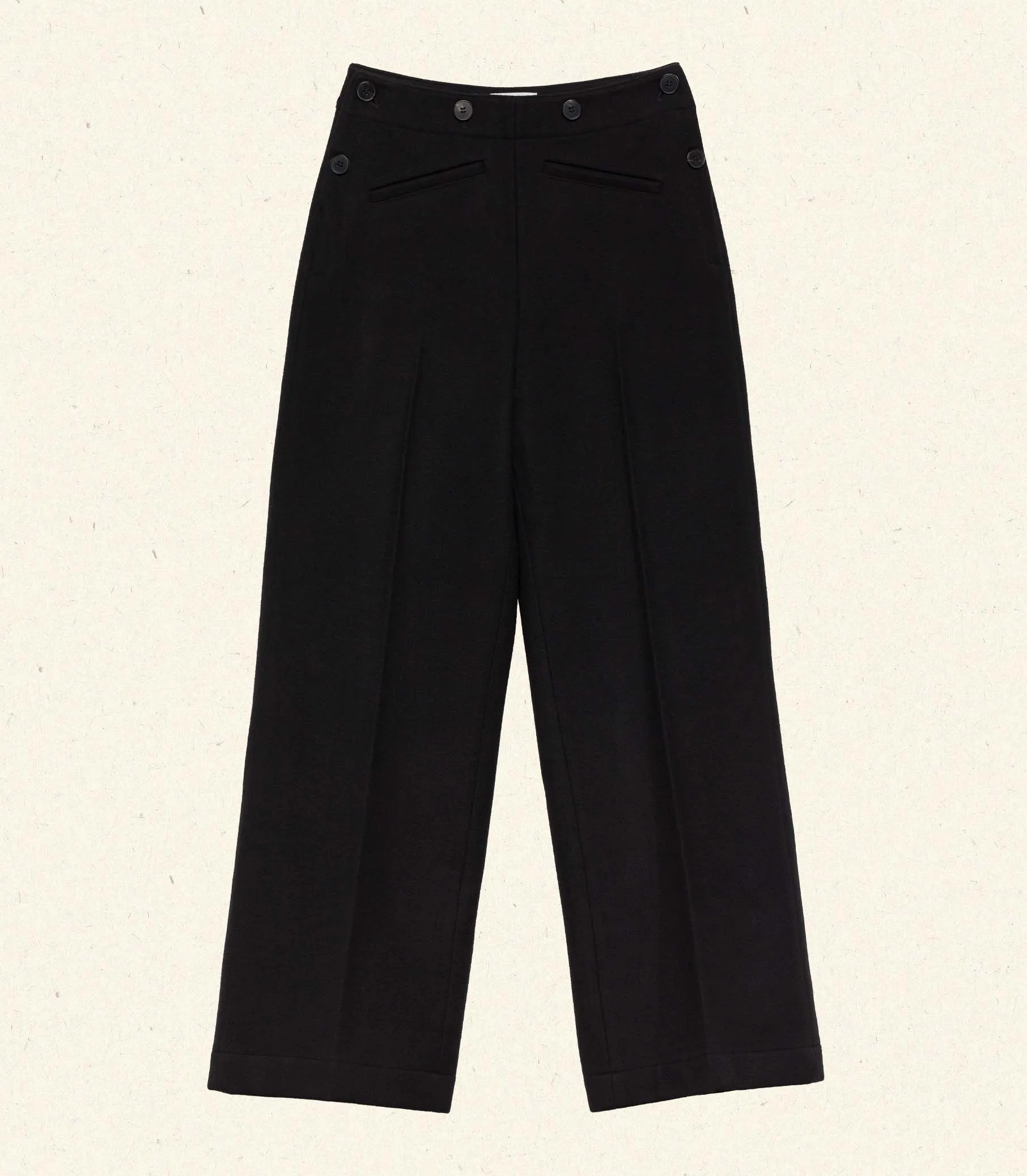 HMD -- GLENNE PANT -- BLACK sold by Doen product image thumbnail 4