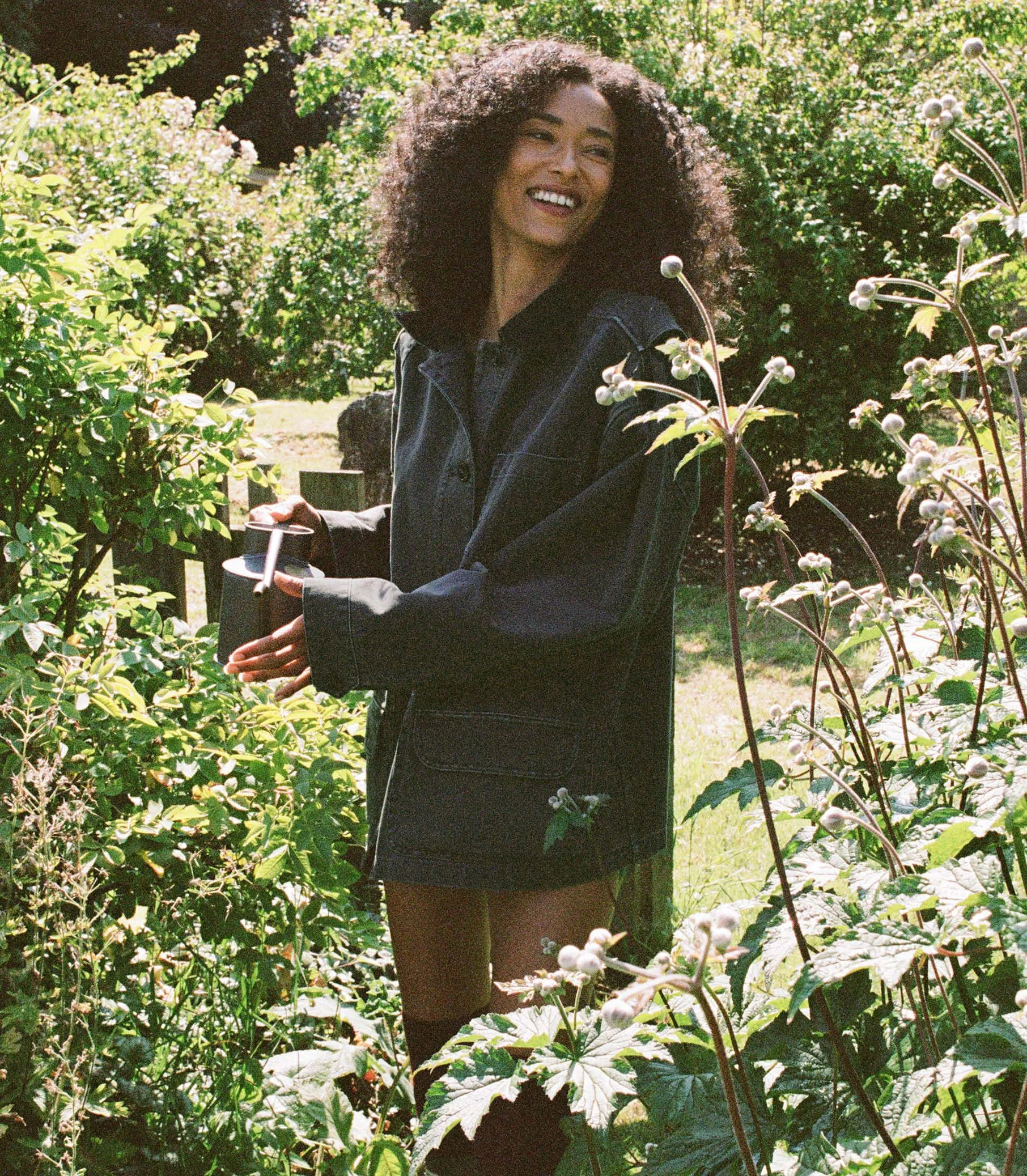 HMD -- PASCUAL JACKET -- DARK OLIVE sold by Doen product image thumbnail 2