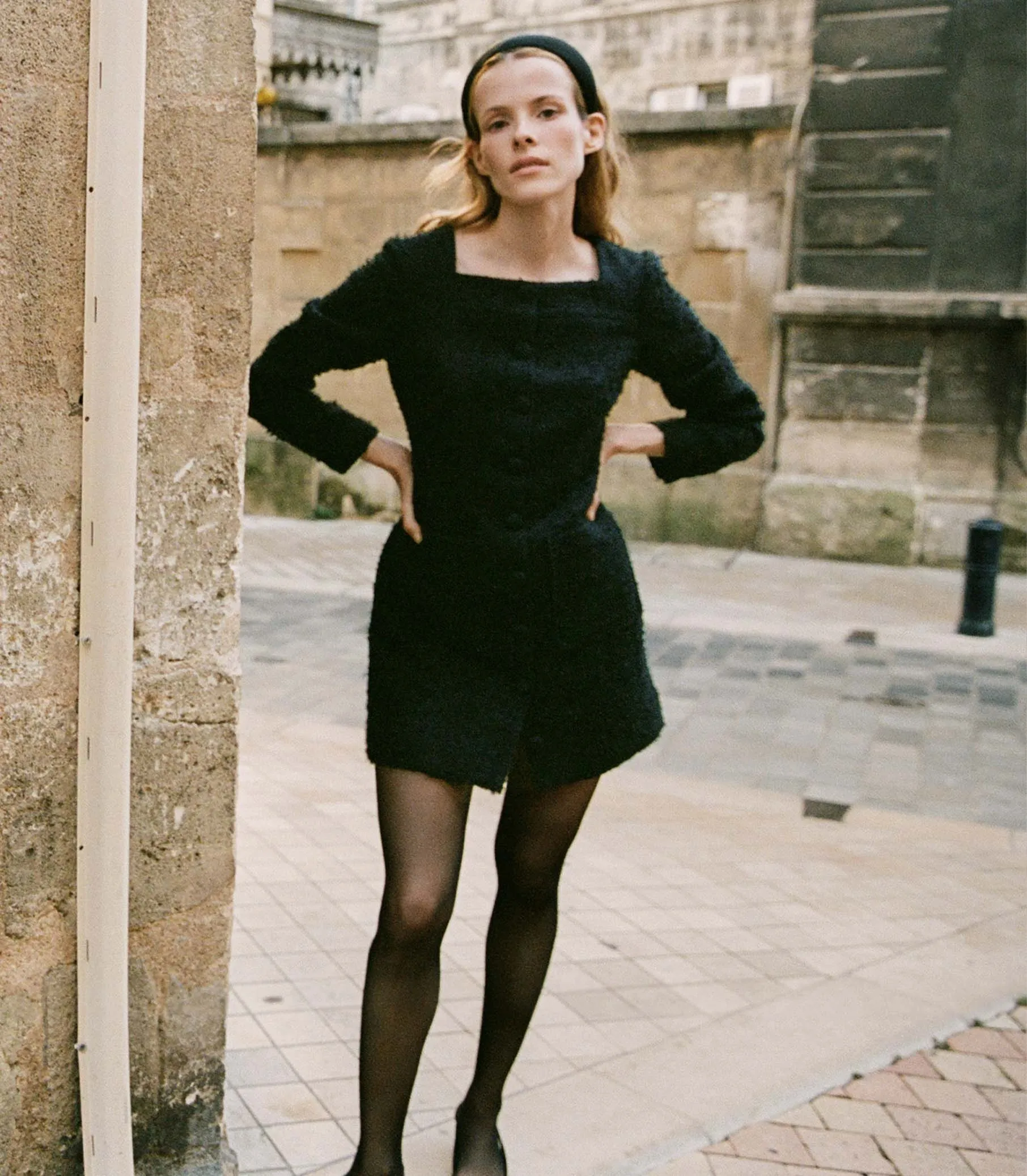 HMD -- JODIE DRESS -- BLACK sold by Doen product image thumbnail 5