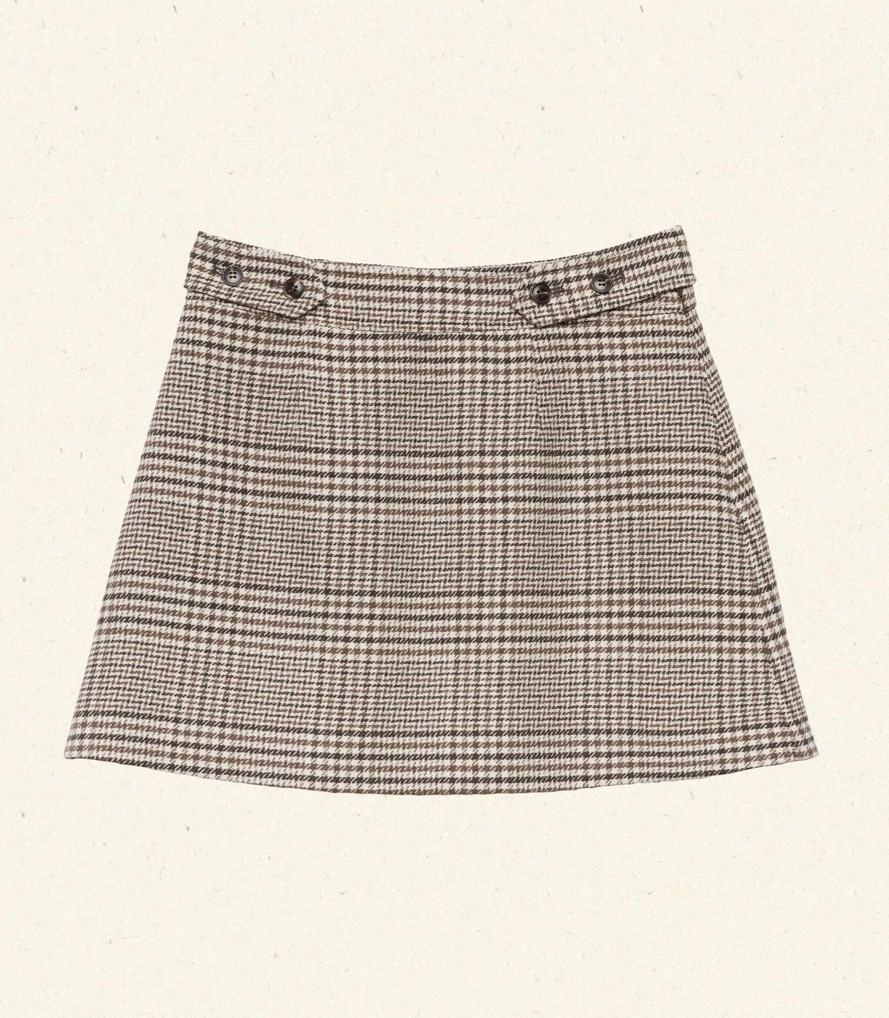 HMD -- CHIERI SKIRT -- SOMMERVILLE CHECK sold by Doen product image thumbnail 4