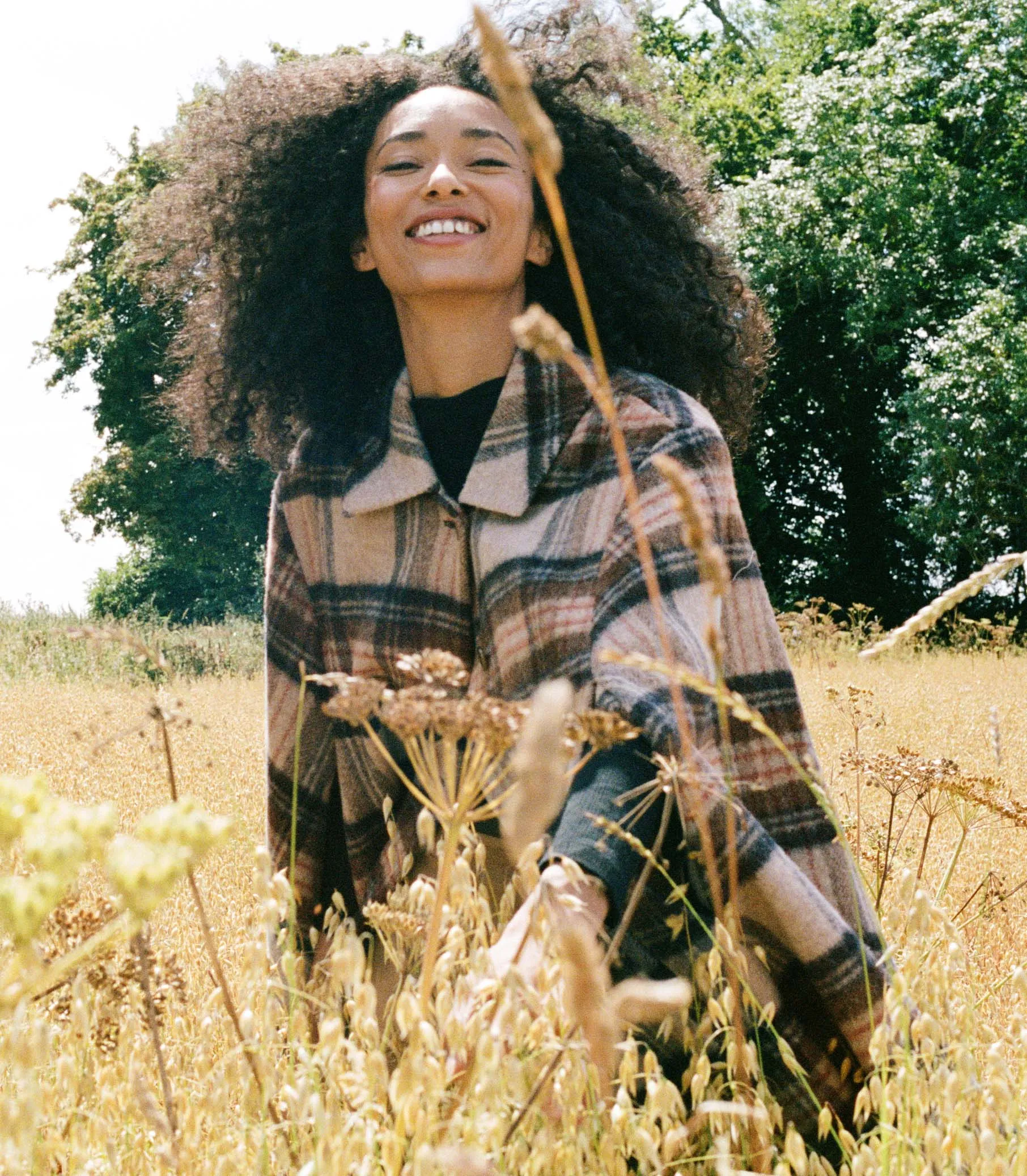 HMD -- KENT CAPE -- MACLAINE PLAID sold by Doen product image thumbnail 4