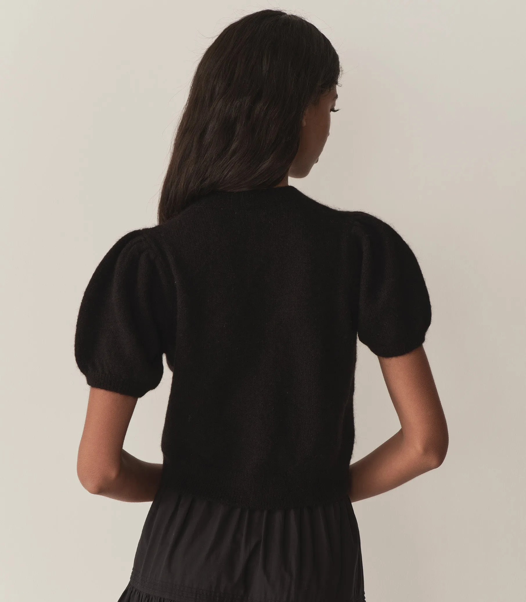 HMD -- ANISA CARDIGAN -- BLACK sold by Doen product image thumbnail 4