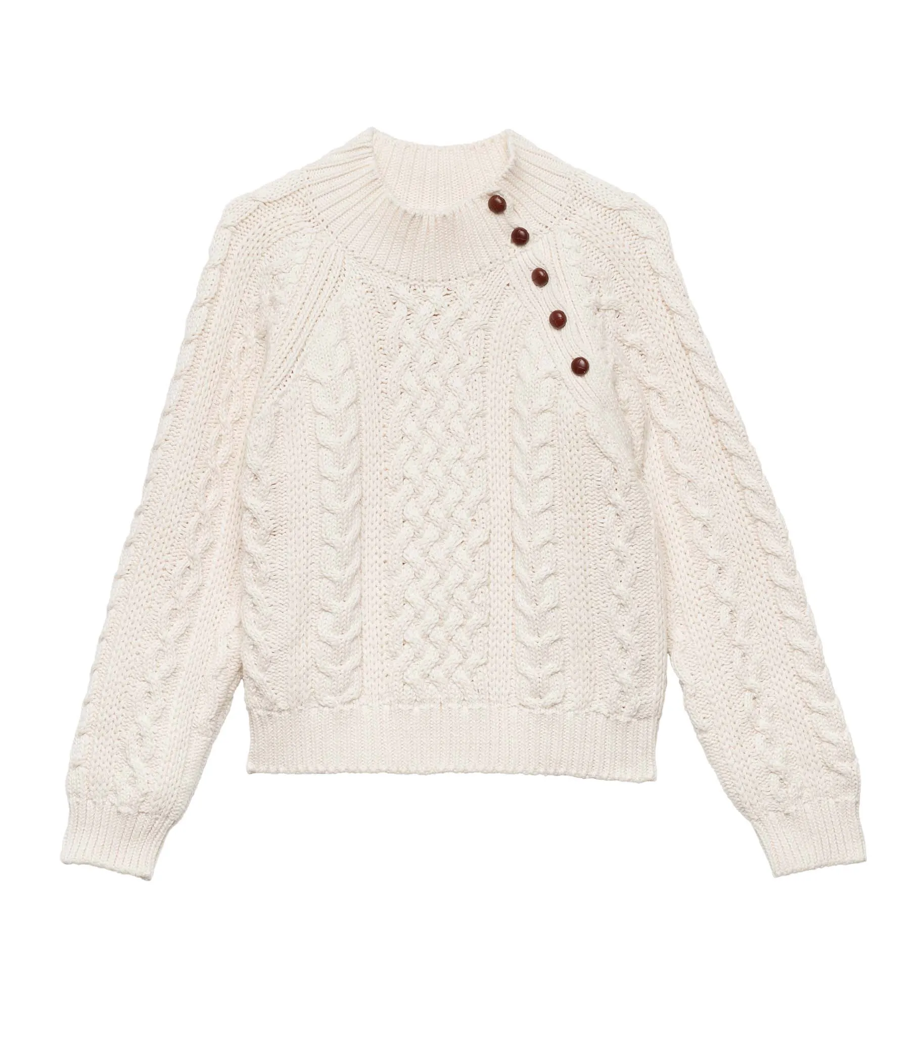 HMD -- NORWOOD SWEATER -- CREAM sold by Doen product image thumbnail 5