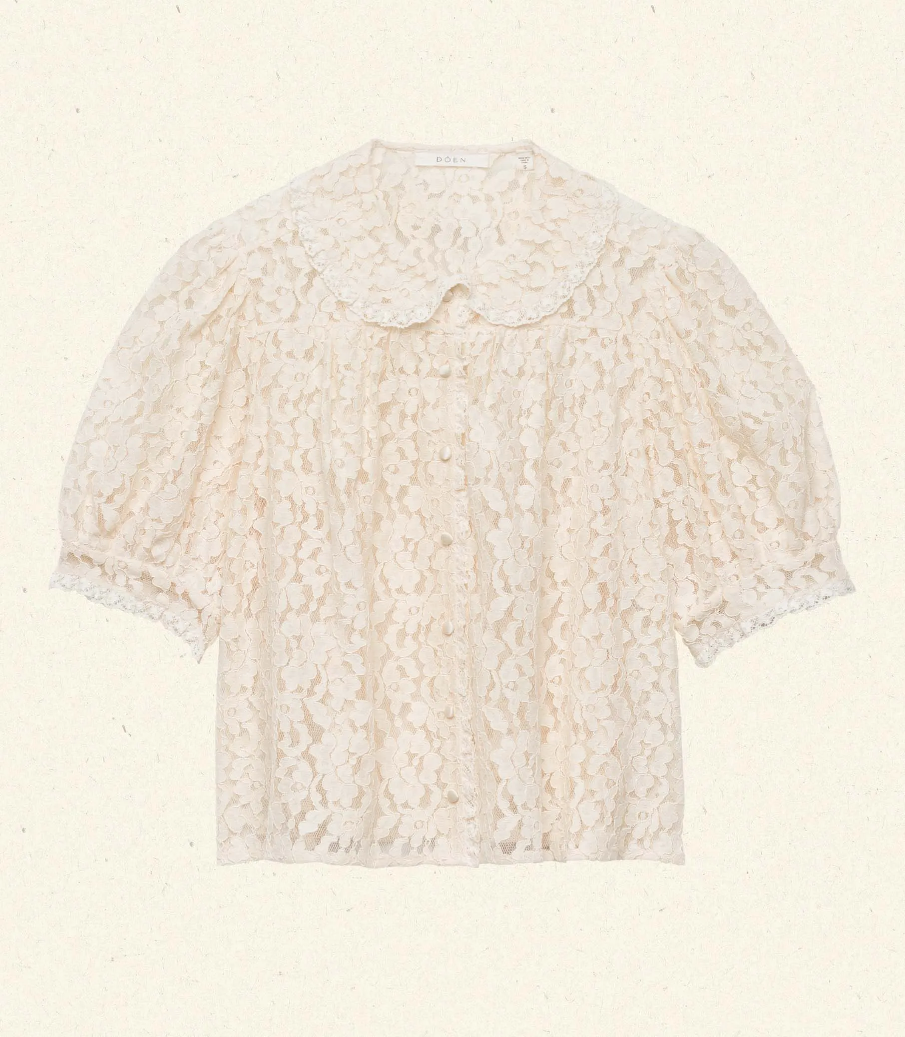 HMD -- LENORE TOP -- MOTHER OF PEARL sold by Doen product image thumbnail 5