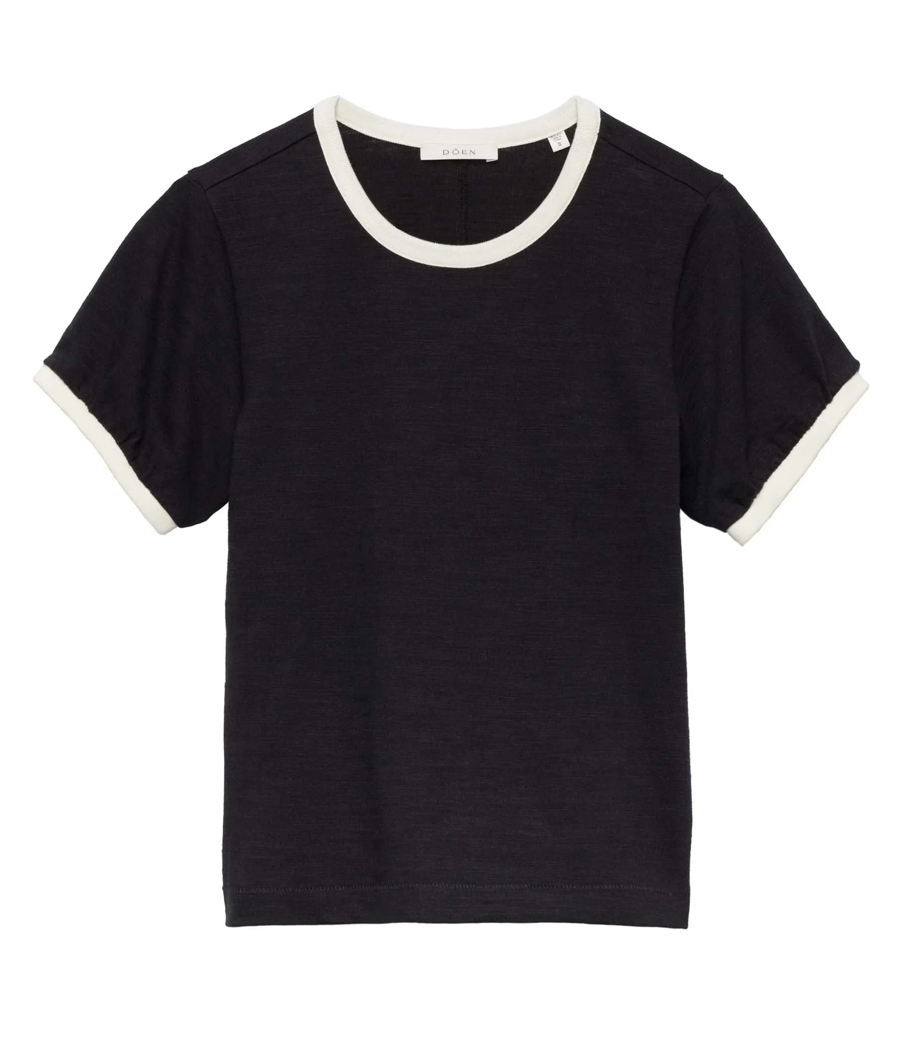 HMD -- MANDI TEE -- BLACK sold by Doen product image thumbnail 5