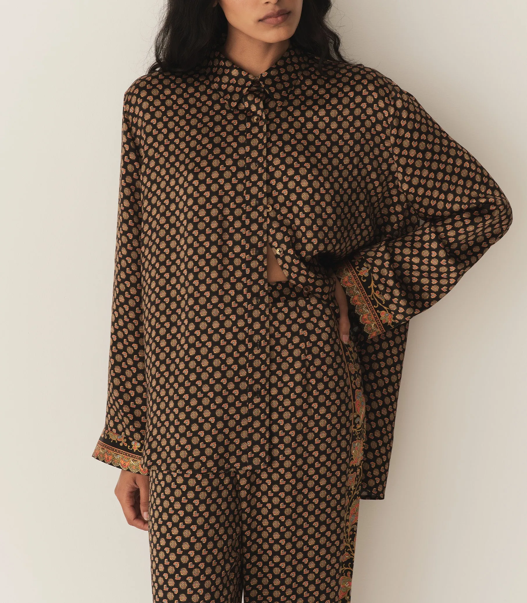 HMD -- CARLOTTA PANT -- BEAUVOIR PAISLEY sold by Doen product image thumbnail 4