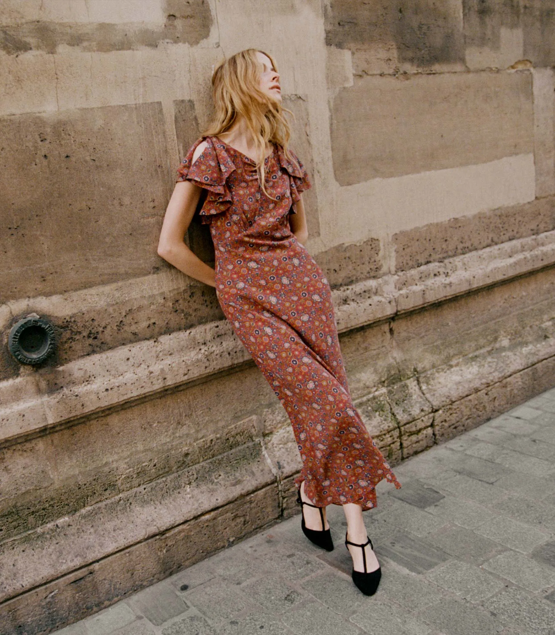 HMD -- BEATRIZ DRESS -- ROUGE RIVIERA MEDALLION sold by Doen product image thumbnail 2