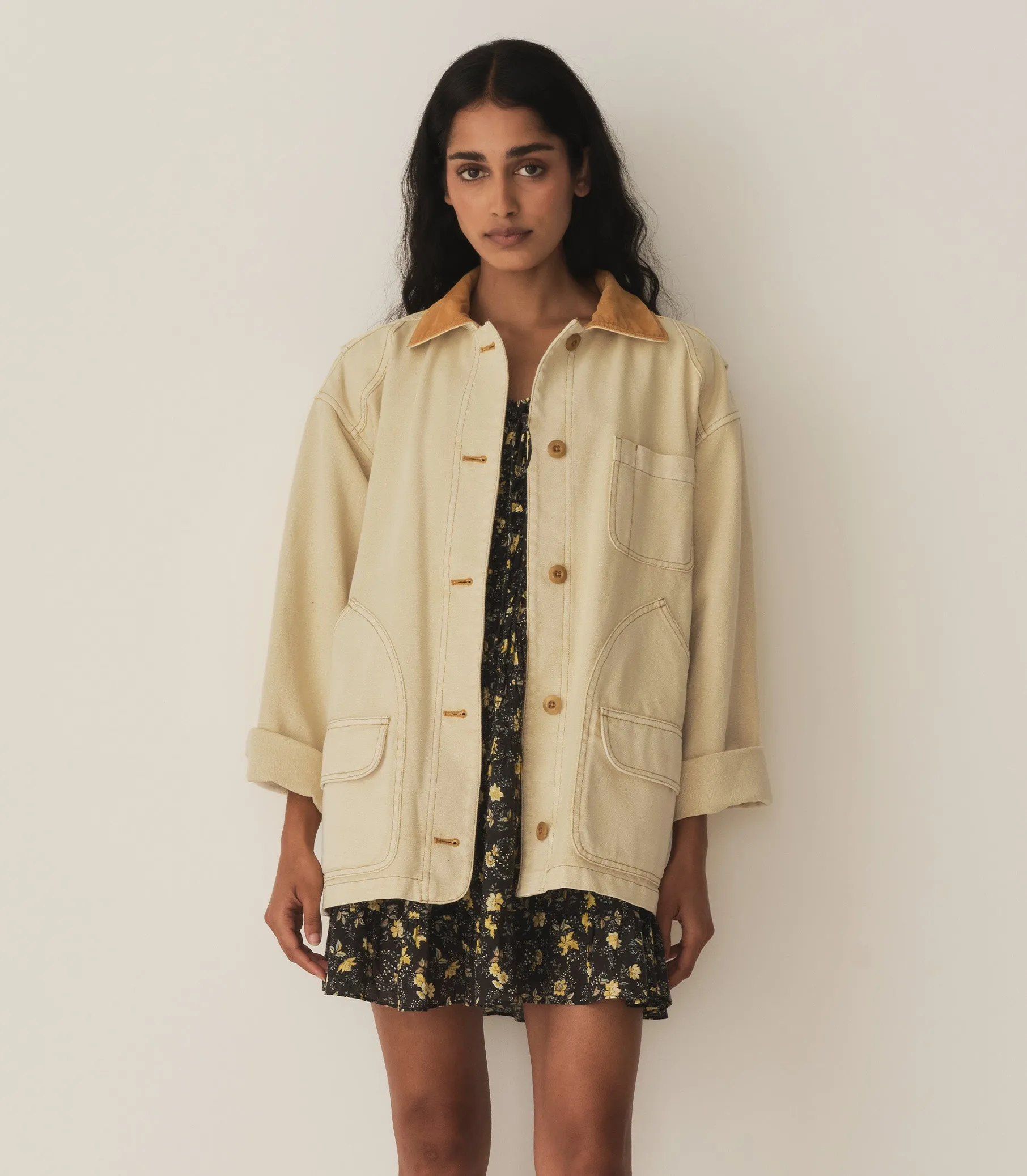 HMD -- ISMENE DRESS -- NOIR WINDING BLOSSOMS sold by Doen product image thumbnail 5