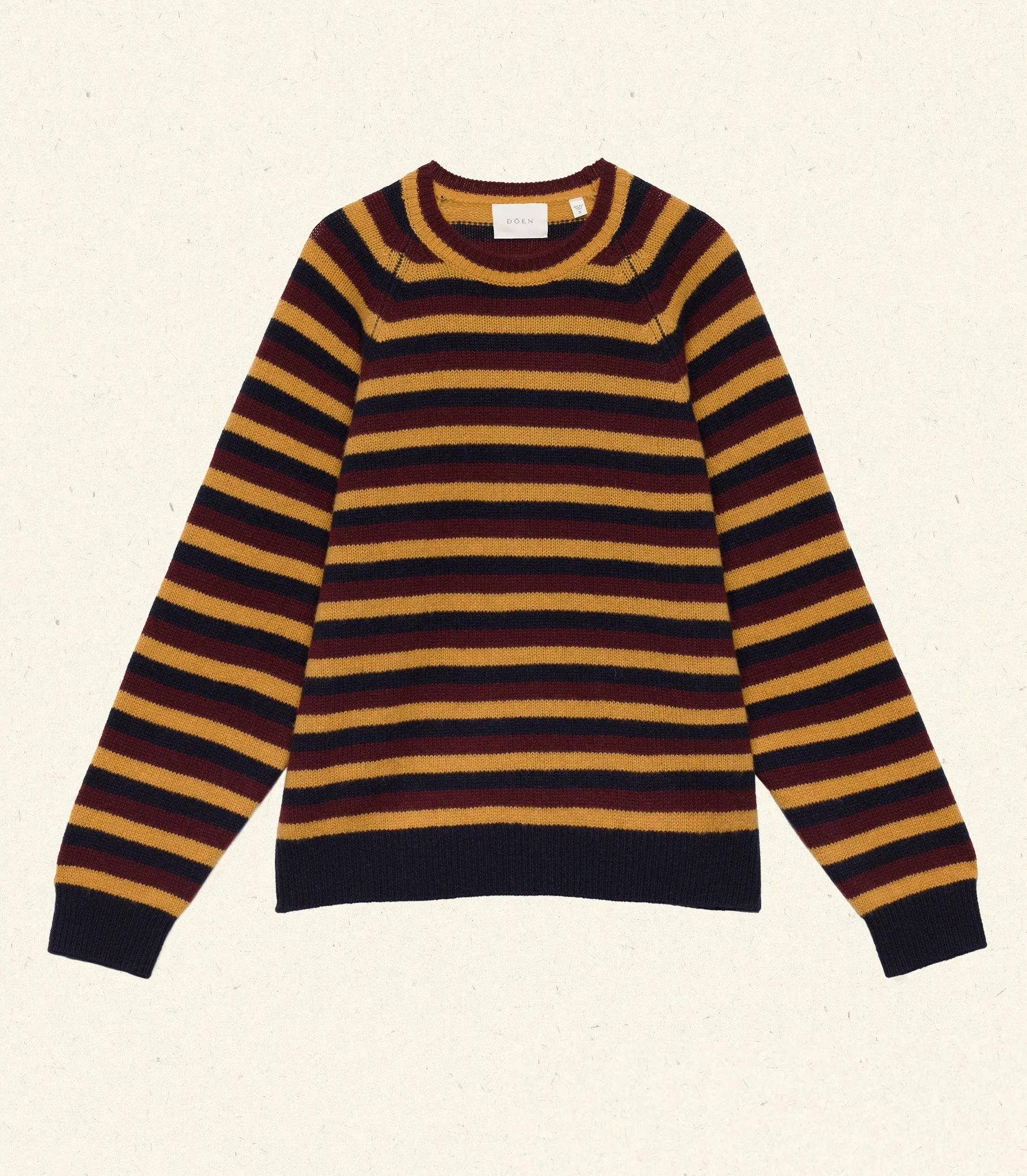 HMD -- DANA CASHMERE SWEATER -- CARRINGTON STRIPE sold by Doen product image thumbnail 5