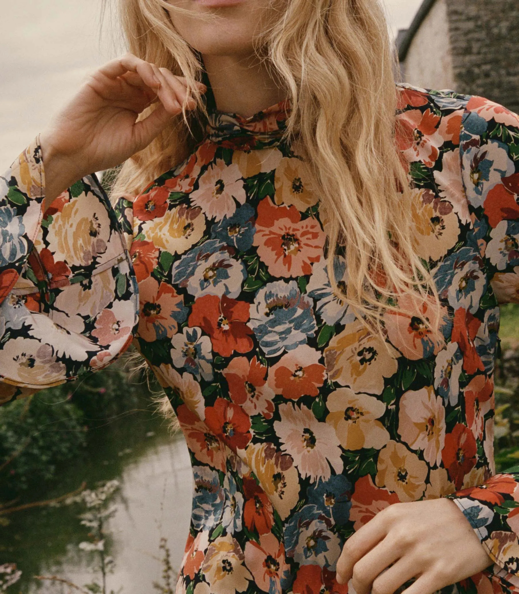 HMD -- MUSETTA DRESS -- POPPY MEADOW sold by Doen product image thumbnail 4