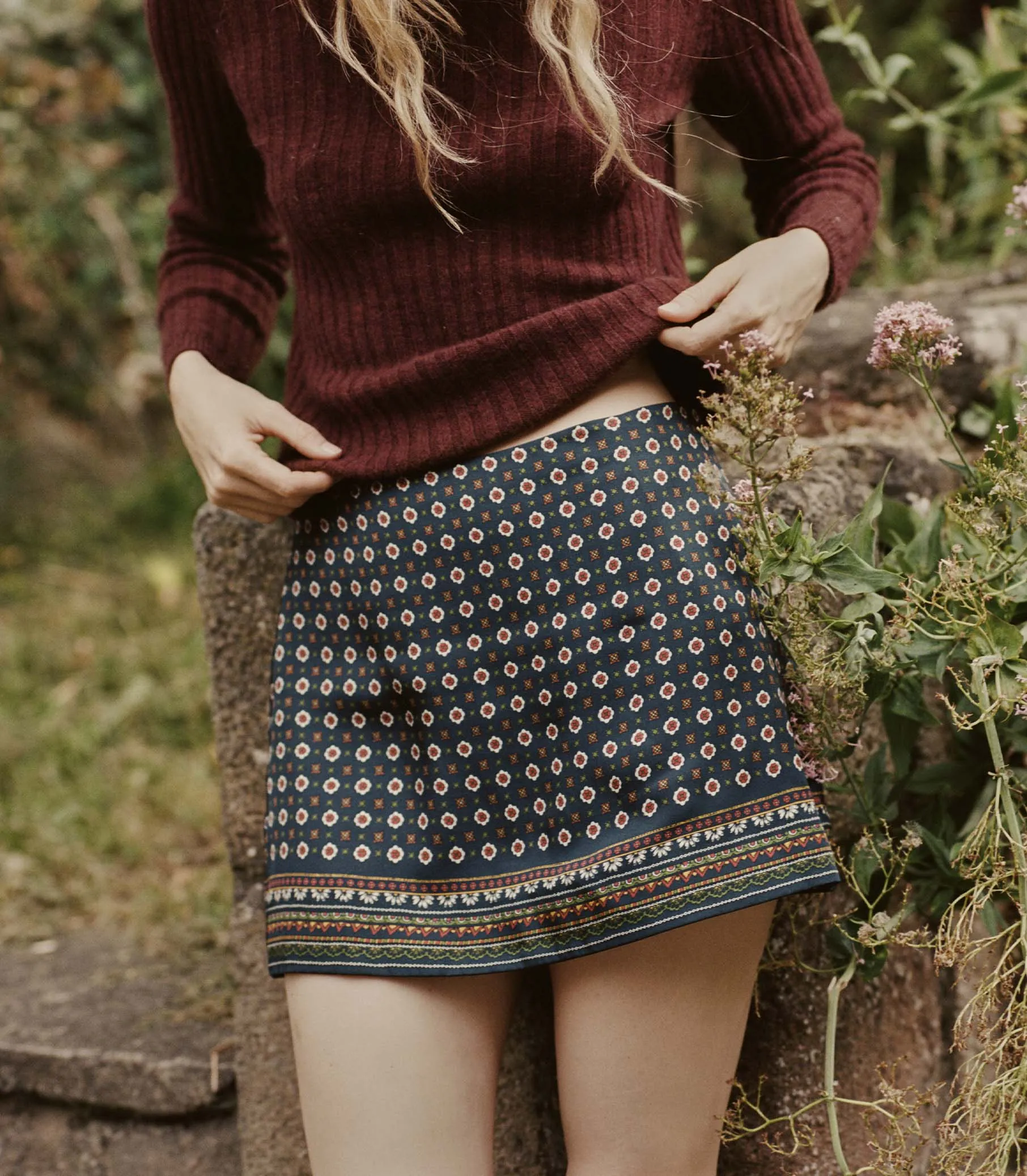 HMD -- ARWEN SKIRT -- MONTMARTRE FOULARD sold by Doen product image thumbnail 4