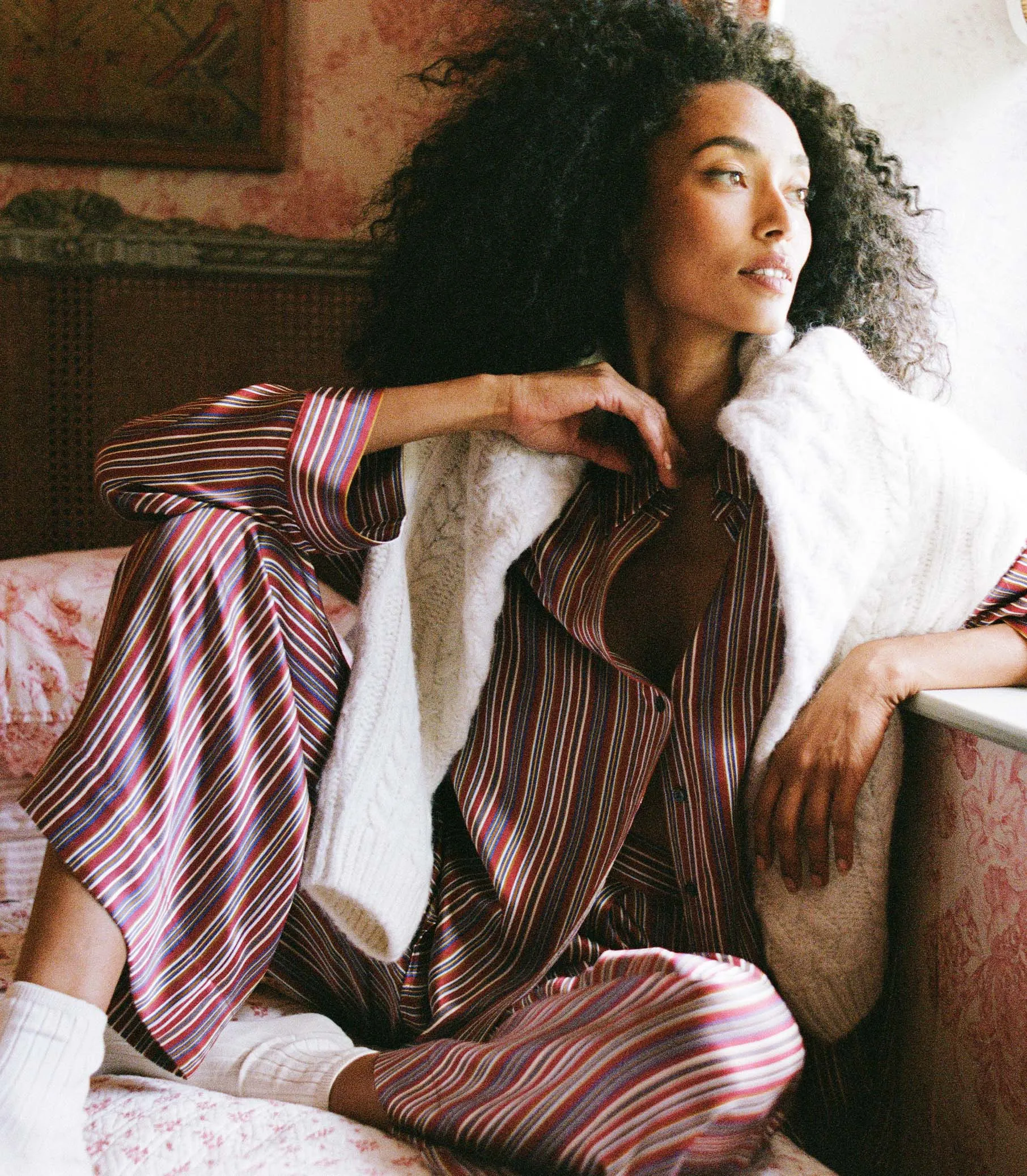 HMD -- HILLA TOP -- LE MARAIS STRIPE sold by Doen product image thumbnail 2