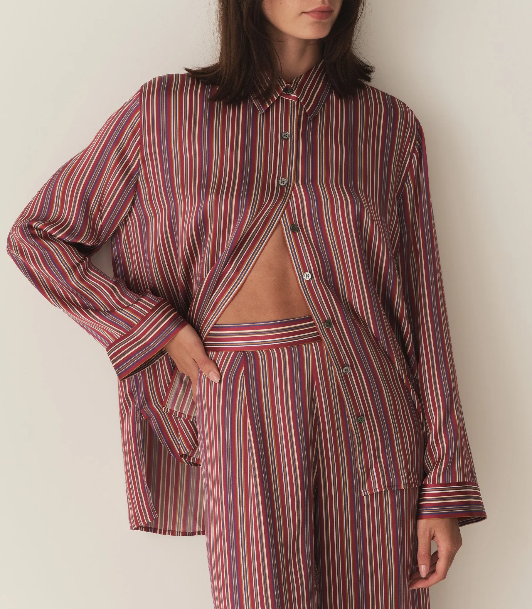 HMD -- HILLA TOP -- LE MARAIS STRIPE sold by Doen product image thumbnail 3