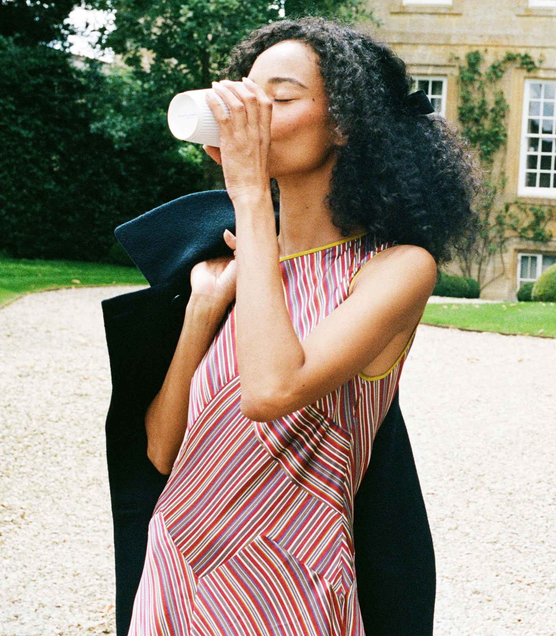 HMD -- ADELANA DRESS -- LE MARAIS STRIPE sold by Doen product image thumbnail 3