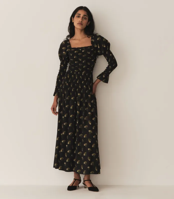 HMD -- WILMINA DRESS -- BUTTERCUP BOUQUET sold by Doen