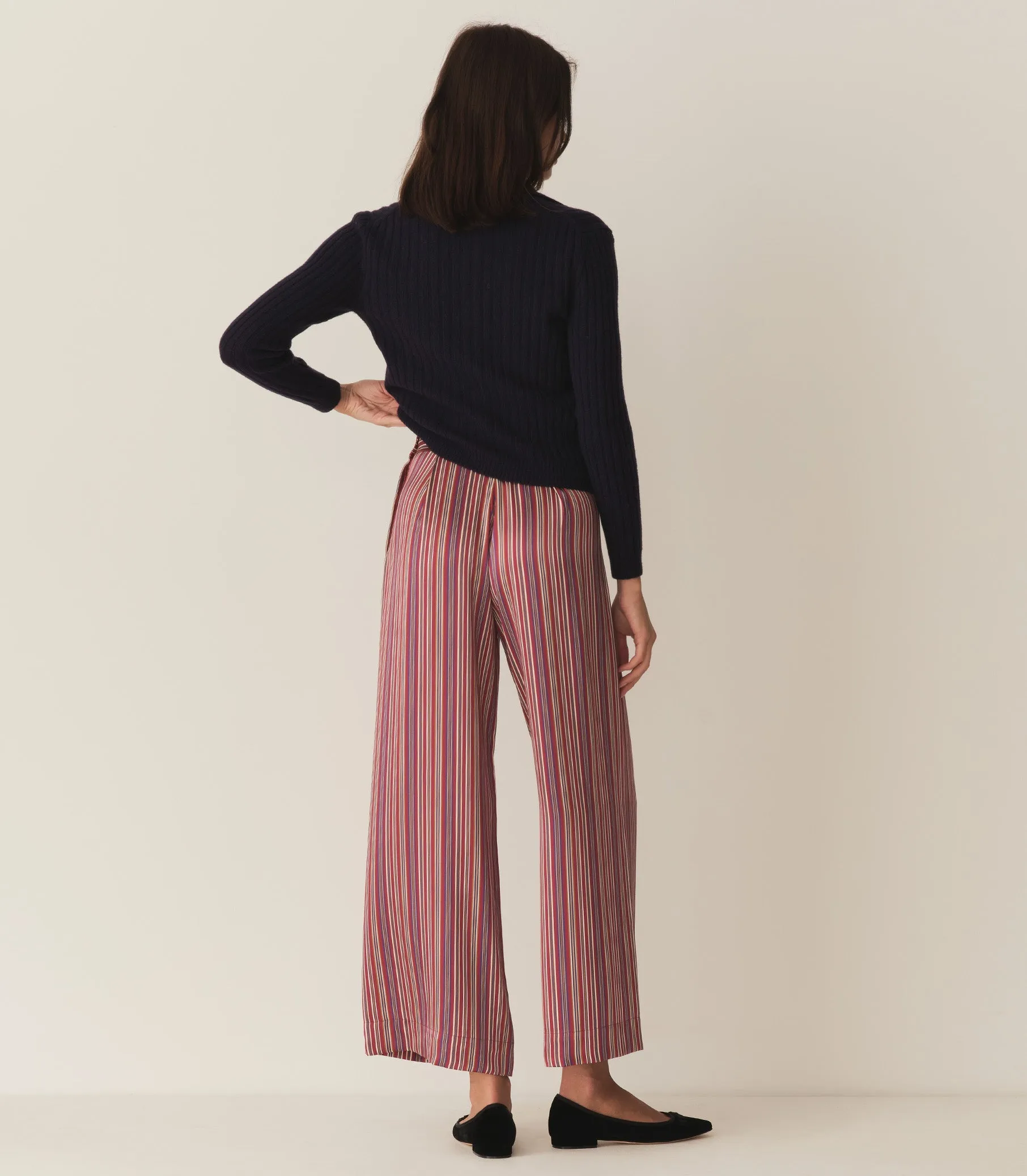 HMD -- GEORGIE PANT -- LE MARAIS STRIPE sold by Doen product image thumbnail 3
