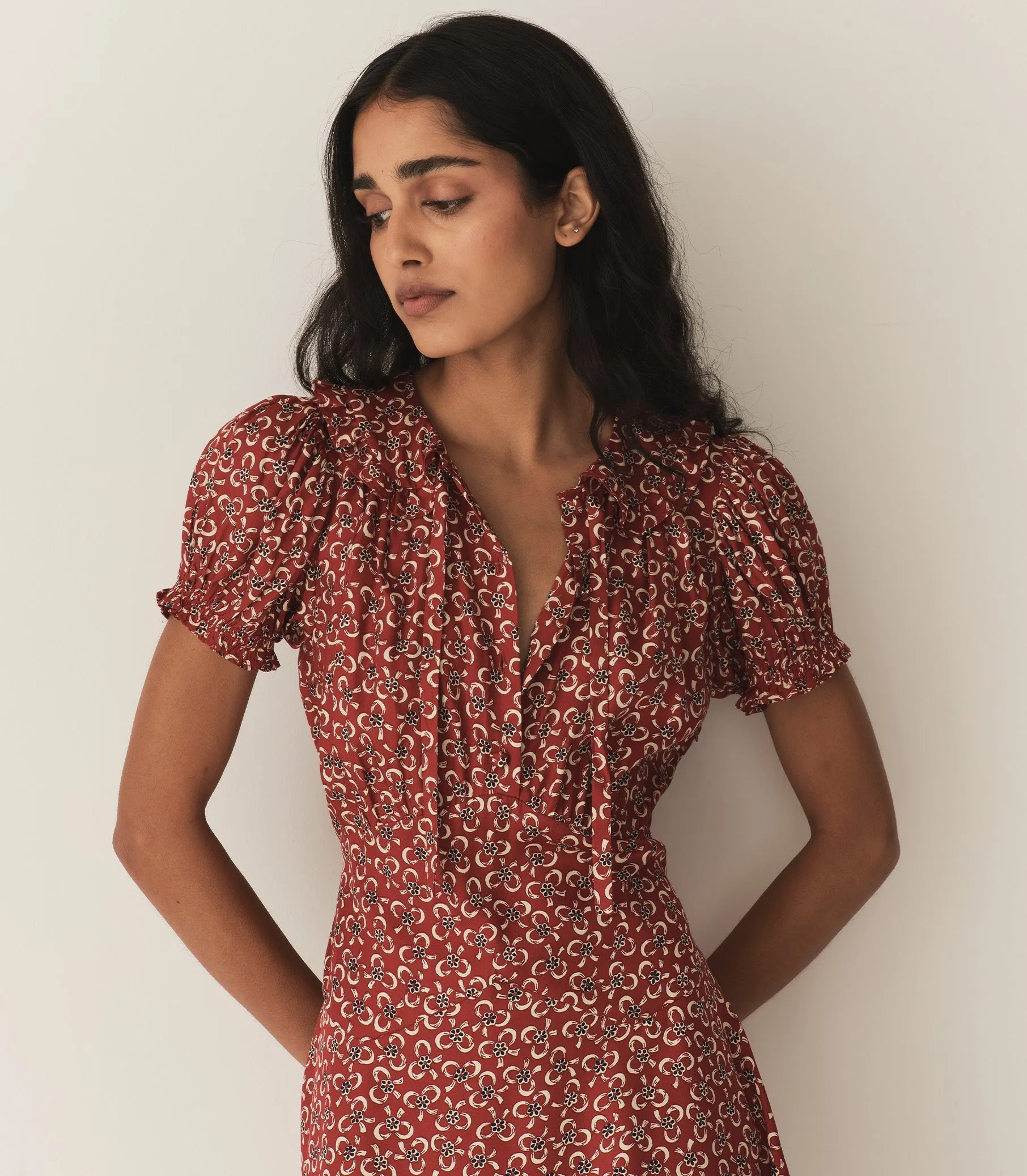 HMD -- EVIENNE DRESS -- AMELINE DITSY sold by Doen product image thumbnail 2