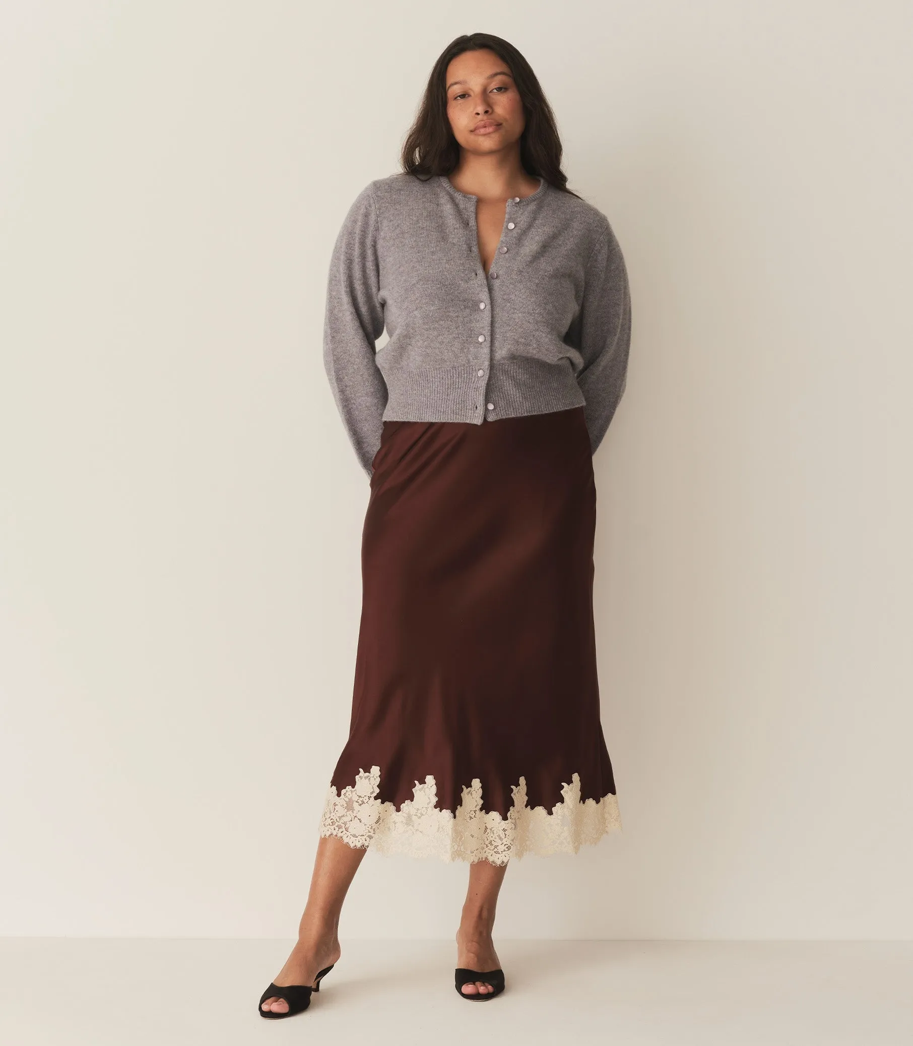 HMD -- ELOWEN SKIRT -- CAFE sold by Doen