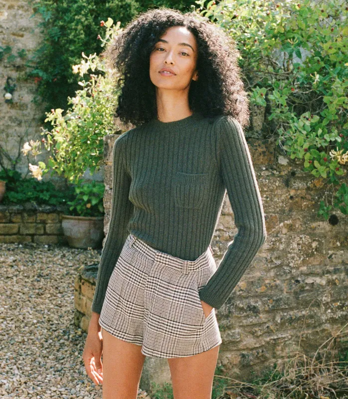 HMD -- ASHBOURNE SWEATER -- PONDEROSA sold by Doen