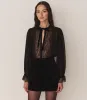 HMD -- LEIA TOP -- BLACK sold by Doen