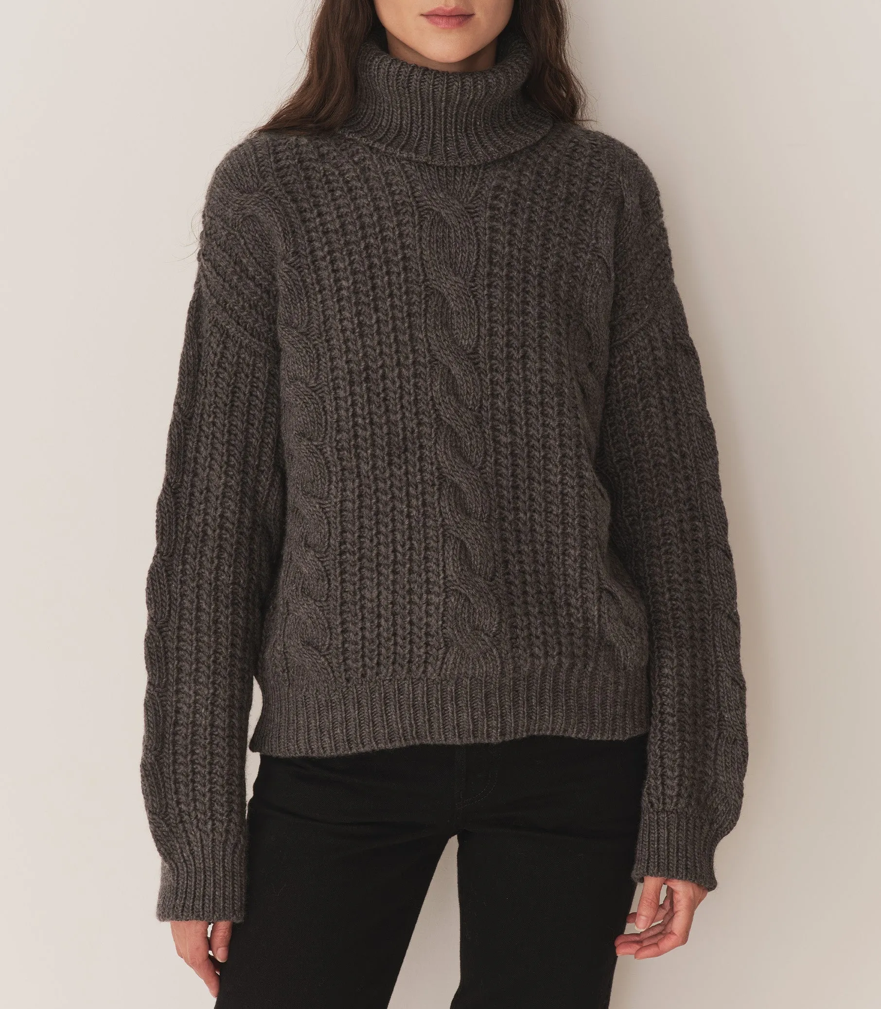 HMD -- LEIGHTON SWEATER -- DARK GREY sold by Doen product image thumbnail 2