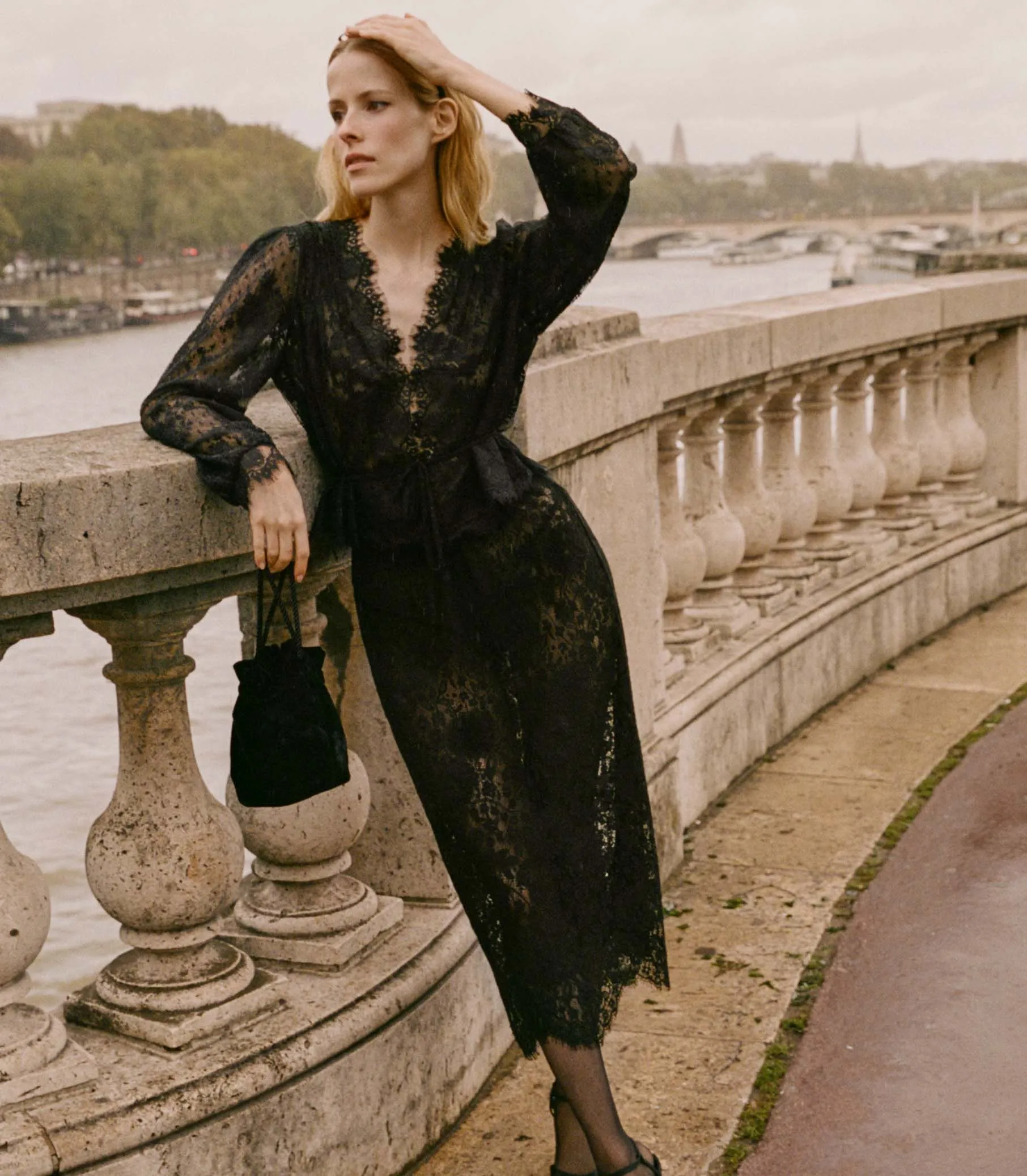 HMD -- AMALINE TOP -- BLACK sold by Doen product image thumbnail 4