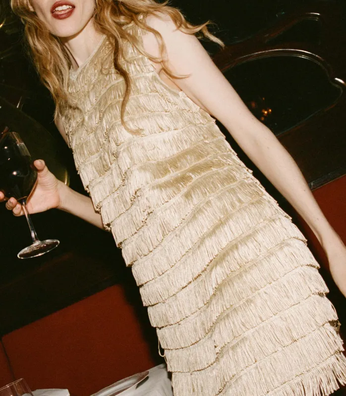 HMD -- JUBILEE DRESS -- VINTAGE PEARL sold by Doen