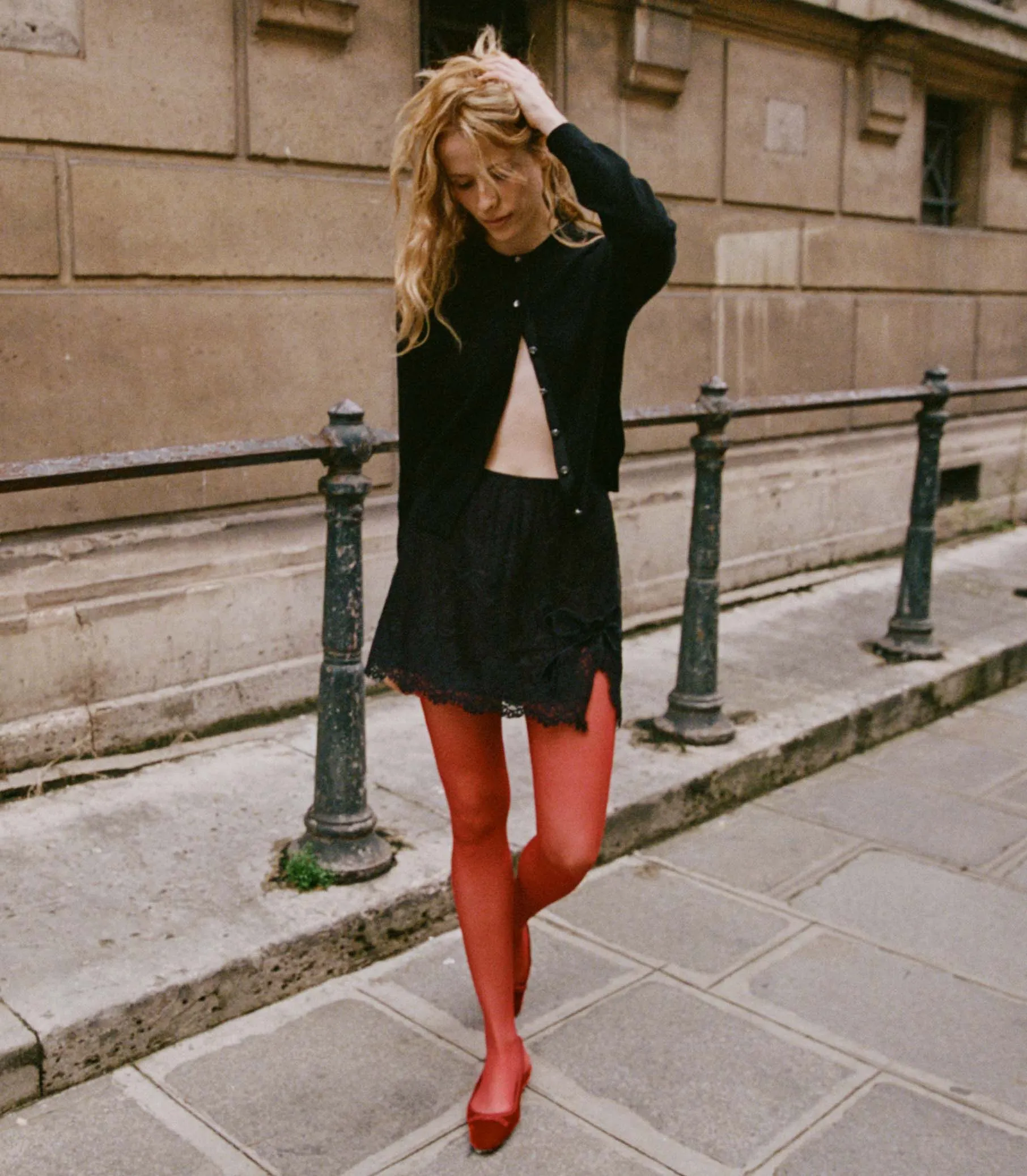 HMD -- YSABELL SKIRT -- BLACK sold by Doen product image thumbnail 4