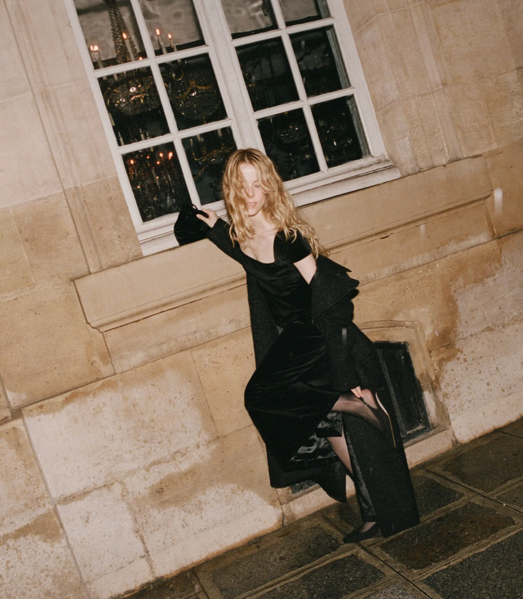 HMD -- CESARINA DRESS -- BLACK sold by Doen product image thumbnail 5