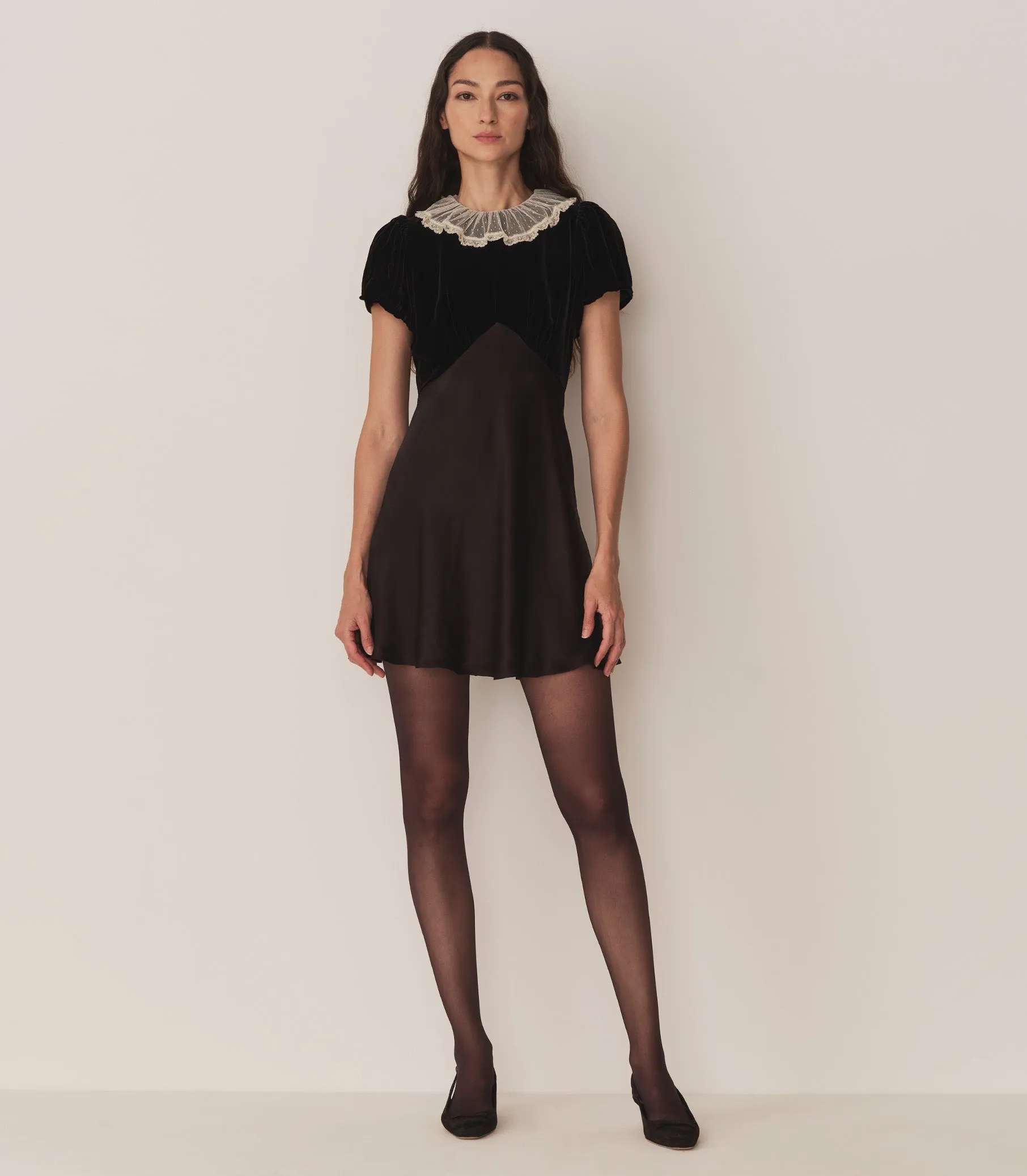 HMD -- ADELIE DRESS -- BLACK sold by Doen