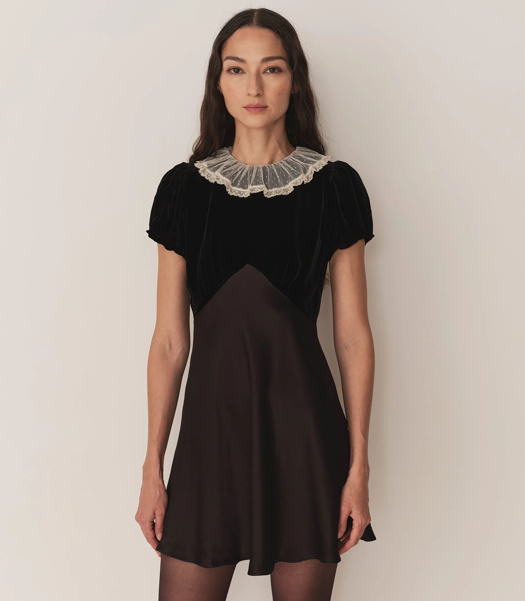 HMD -- ADELIE DRESS -- BLACK sold by Doen product image thumbnail 3