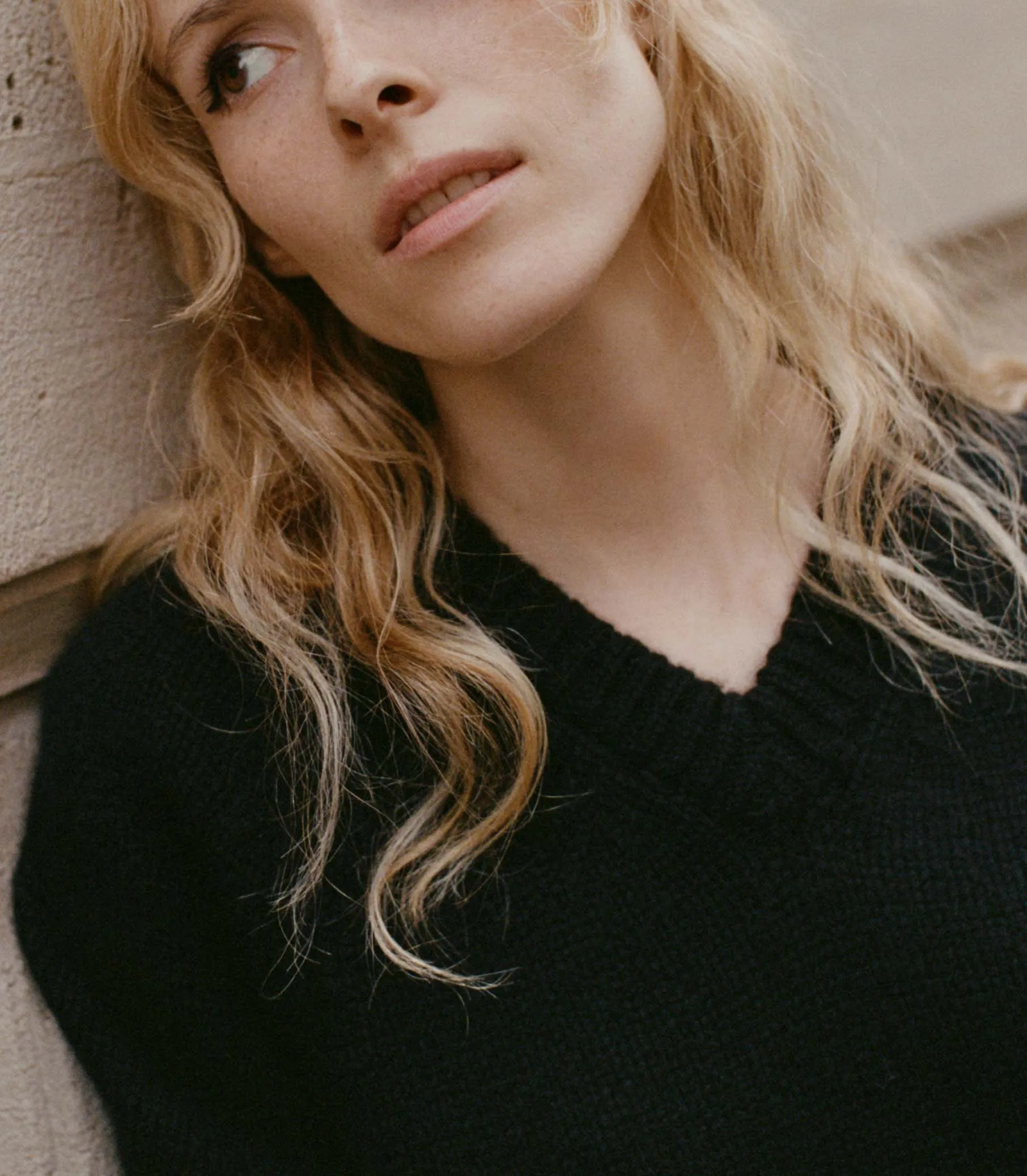 HMD -- MERIT SWEATER -- BLACK sold by Doen product image thumbnail 3