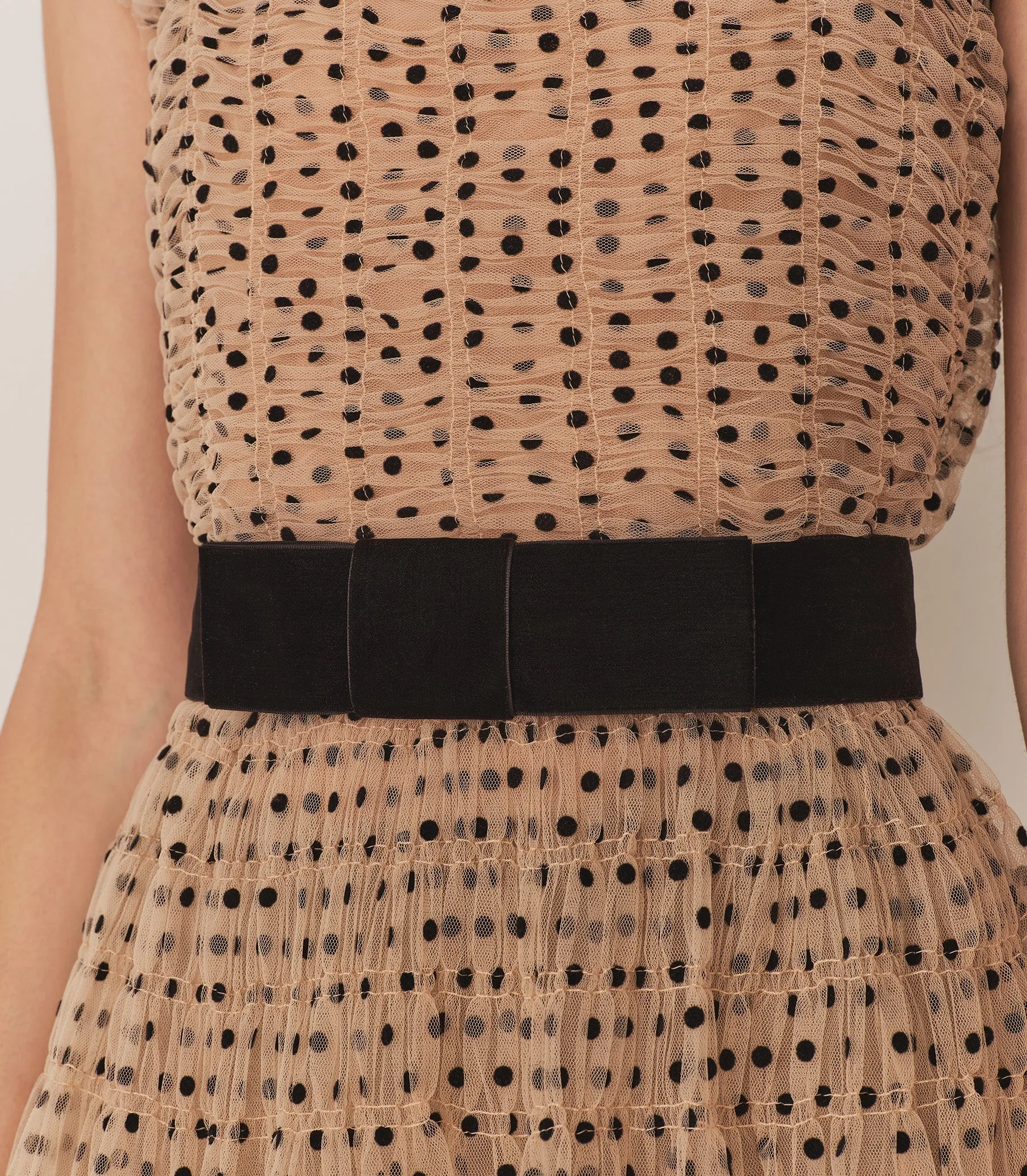 HMD -- JOSIE BELT -- BLACK VELVET sold by Doen