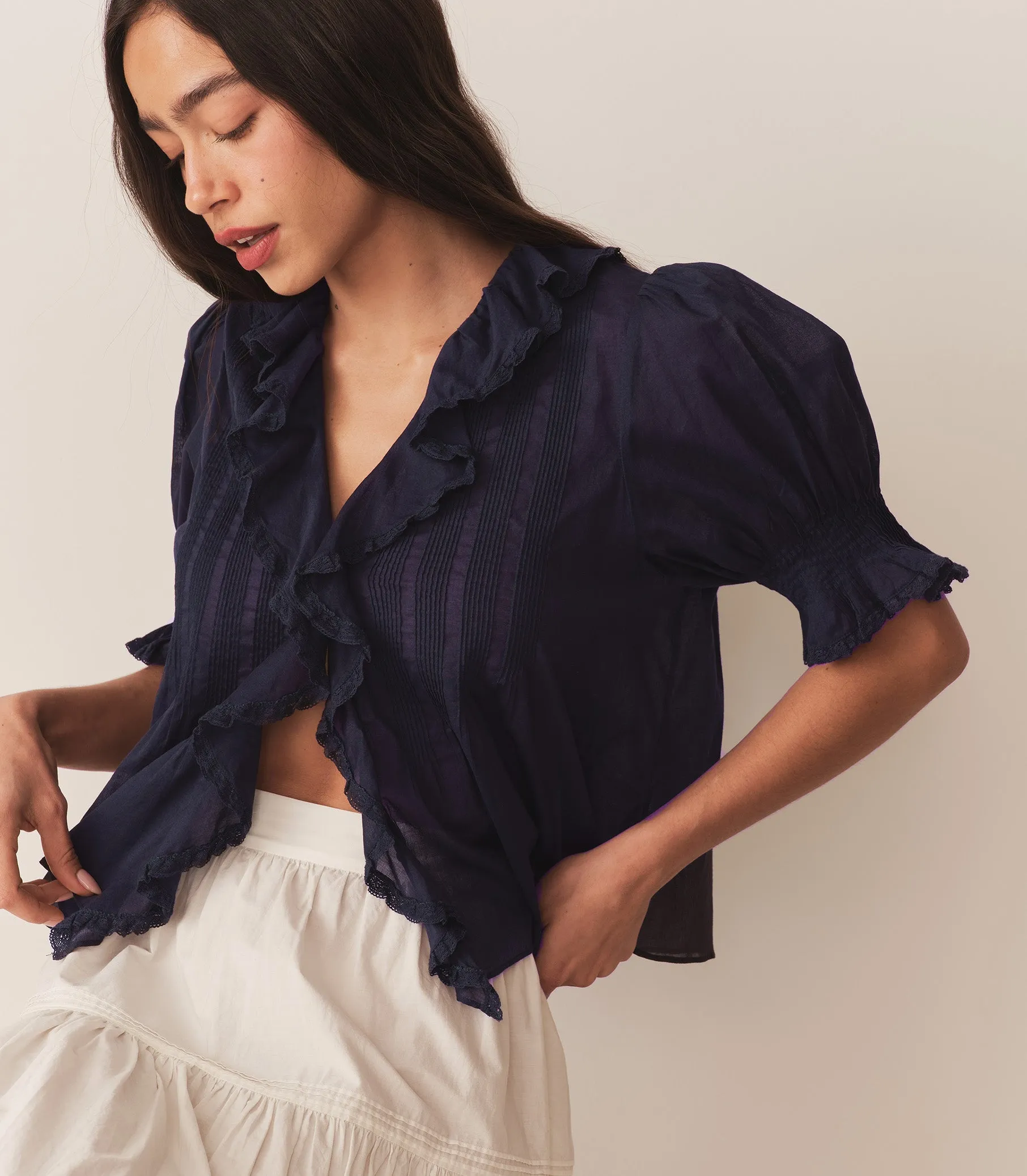 HMD -- HENRI TOP -- ADRIATIC sold by Doen product image thumbnail 2