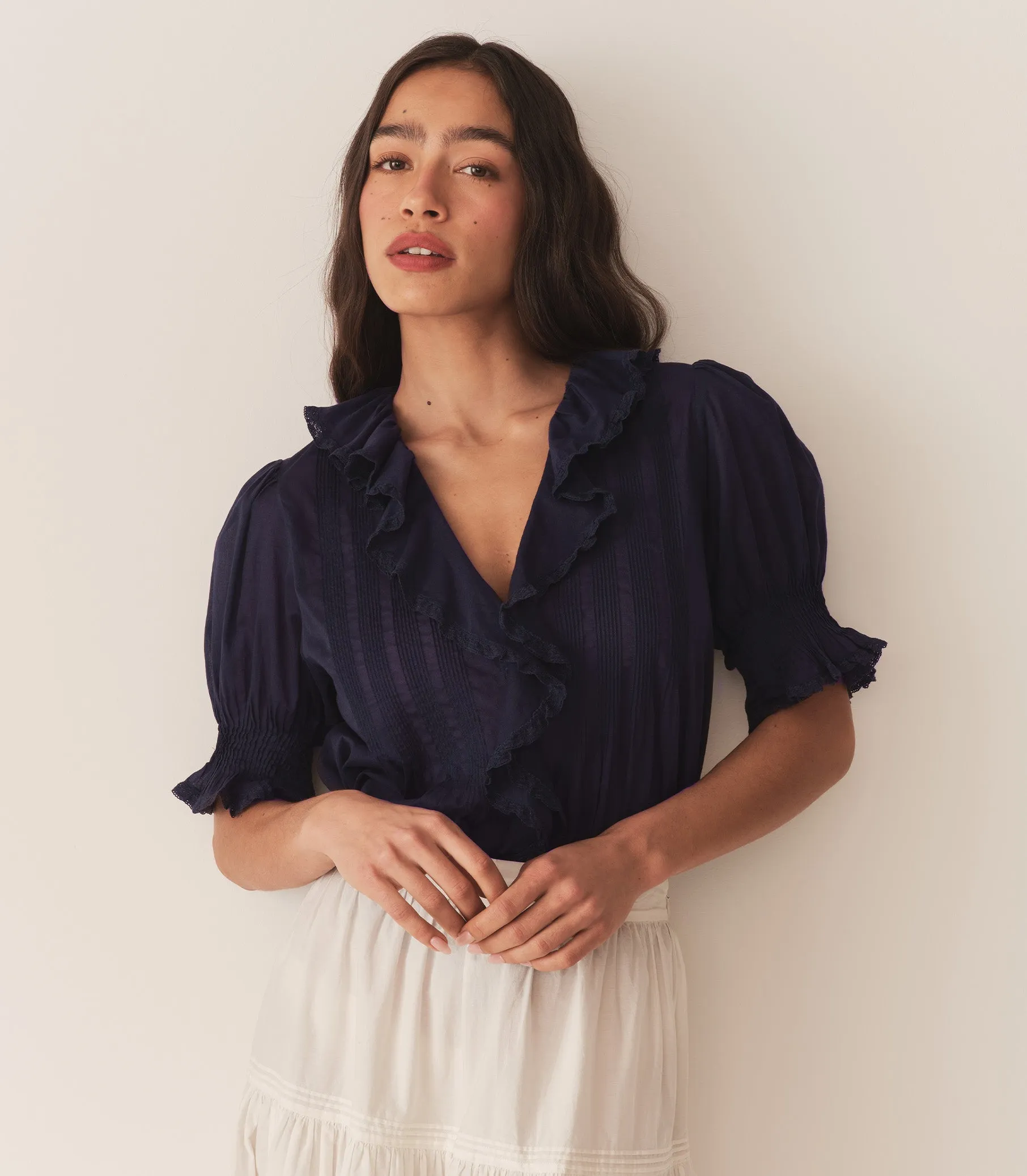 HMD -- HENRI TOP -- ADRIATIC sold by Doen product image thumbnail 3