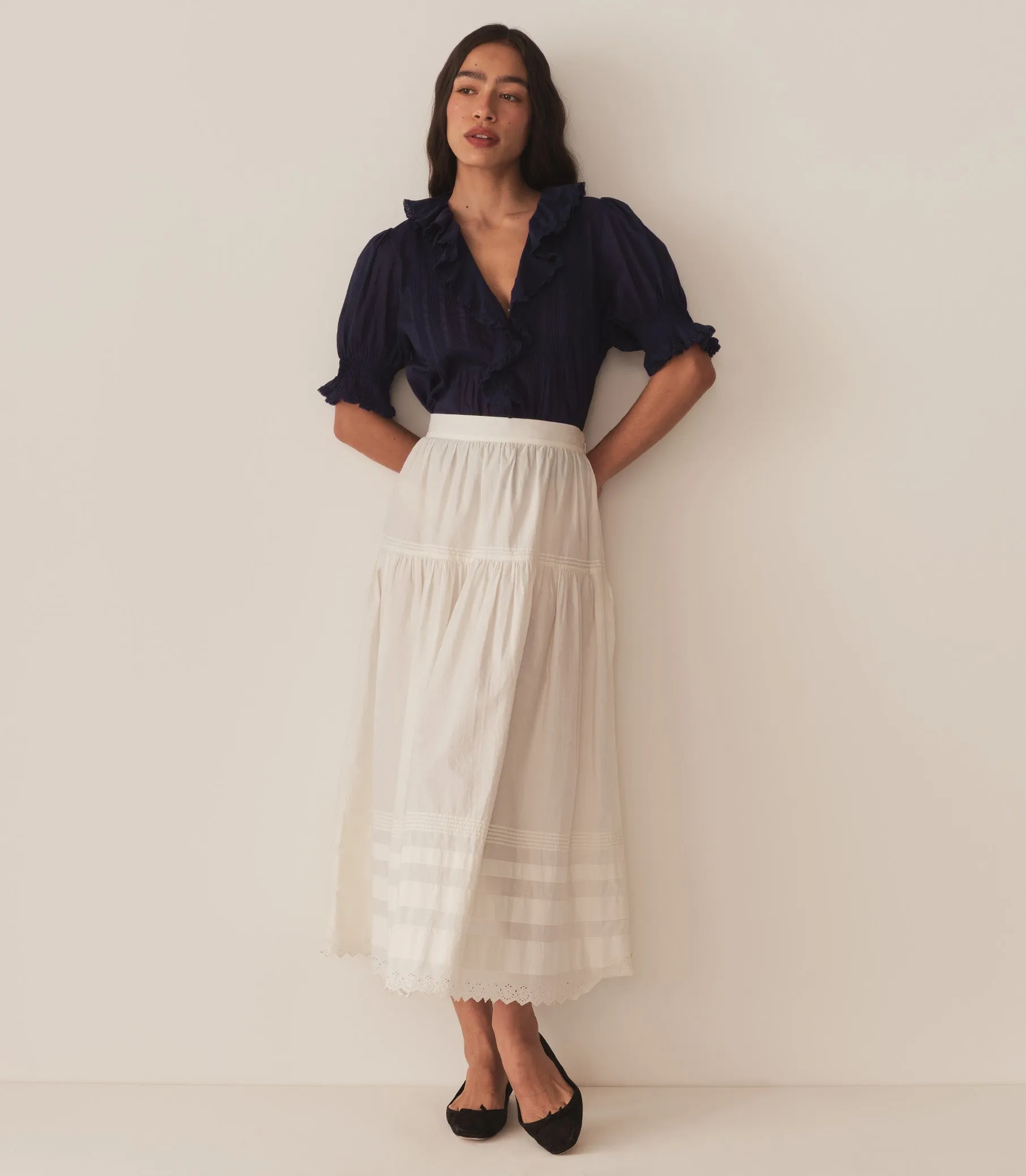 HMD -- HENRI TOP -- ADRIATIC sold by Doen product image thumbnail 4