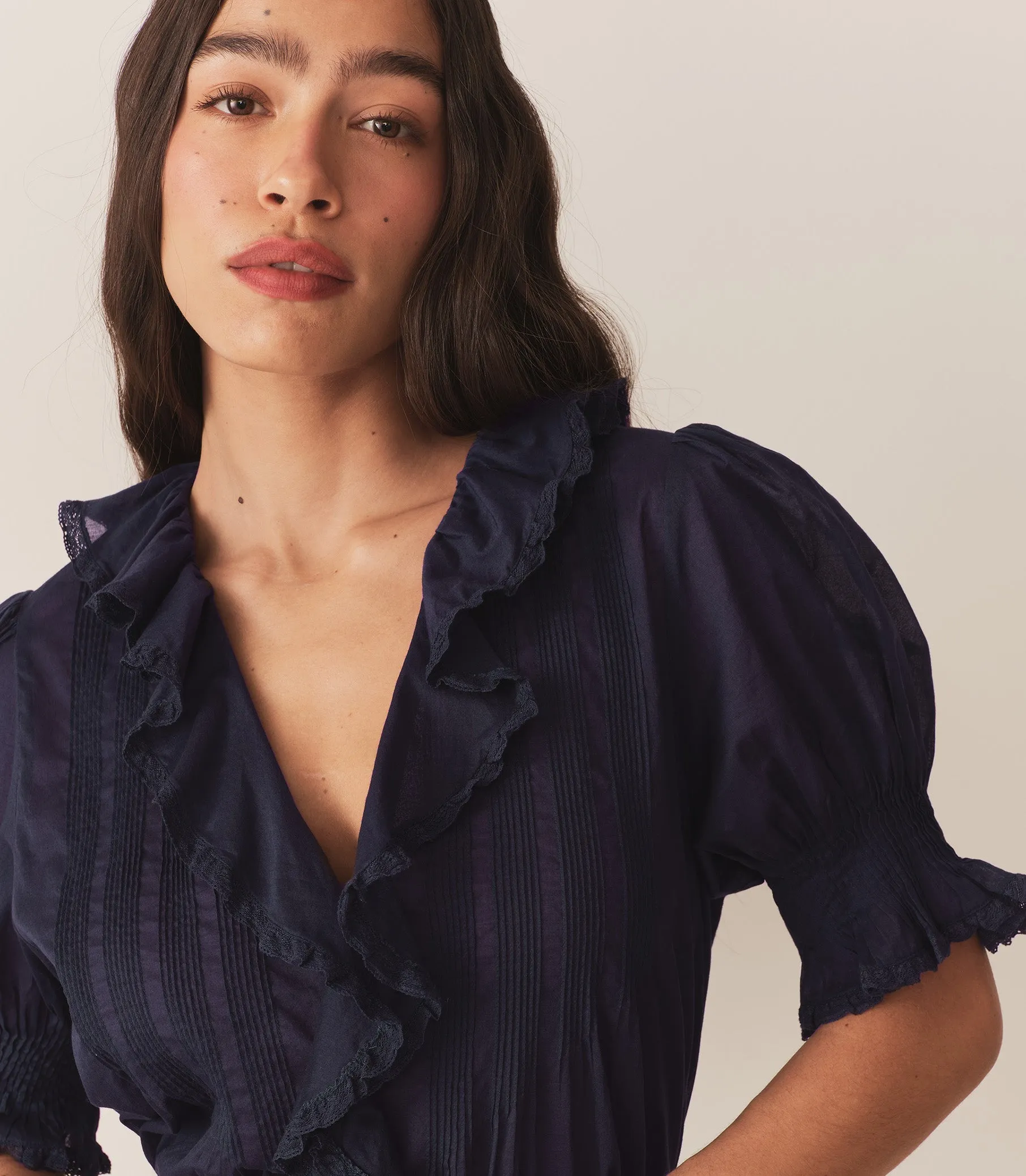 HMD -- HENRI TOP -- ADRIATIC sold by Doen